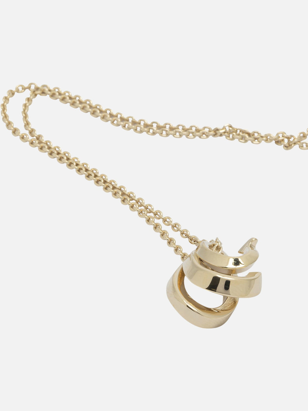 Triplo Gancini Necklace Salvatore ferragamo – Гарантія оригінальності – боковий вид