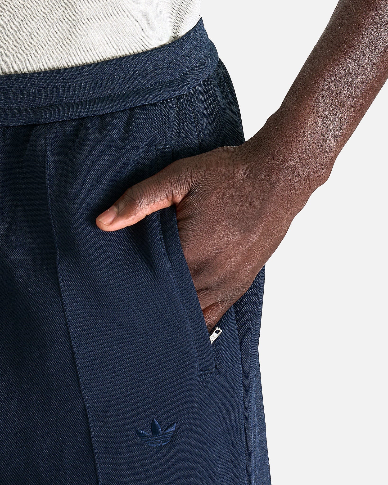 Wales Bonner Pique Track Pants In Night Navy Adidas оригінал – Купити в Україні – збільшений вид - ADIDAS