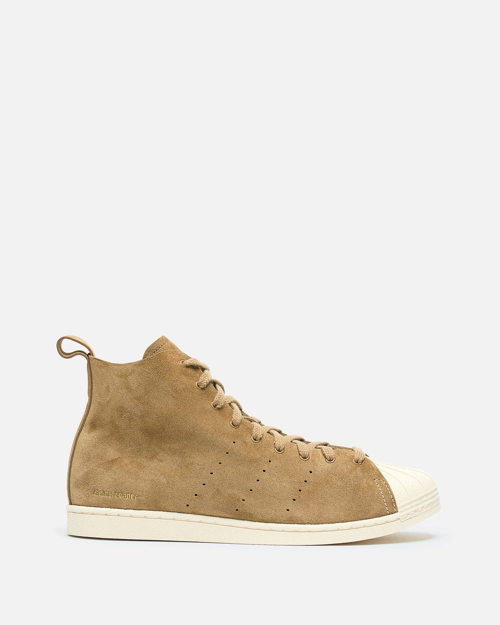Wales Bonner Superstar Hi In Brown Adidas оригінал – Купити в Україні – боковий вид