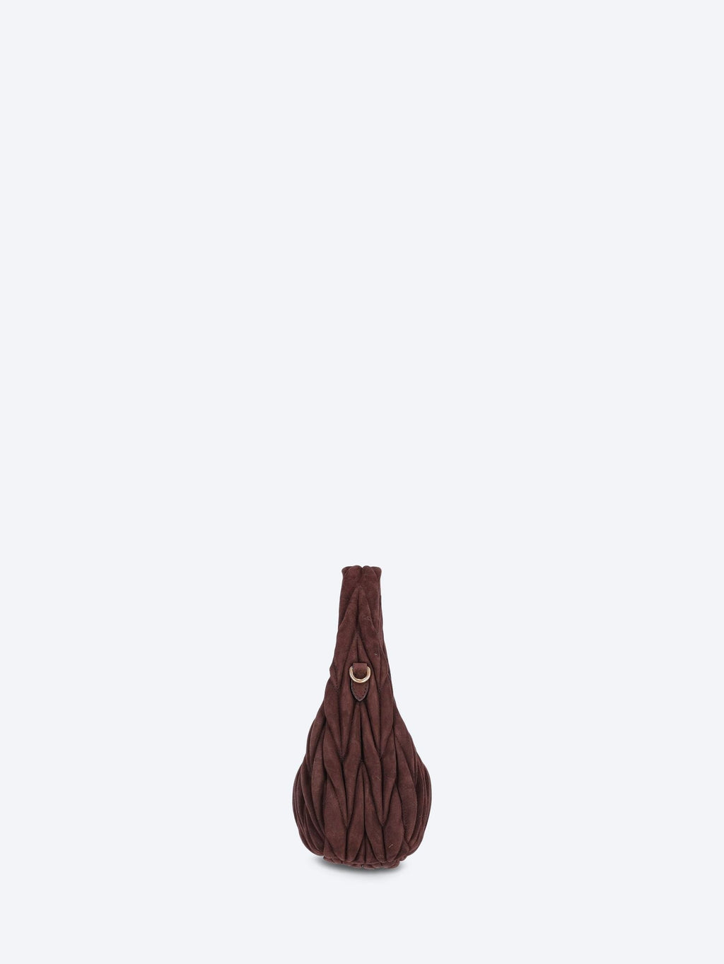 Оригінальна Wander Matelasse Suede Hobo Bag Miu miu – збільшений вид