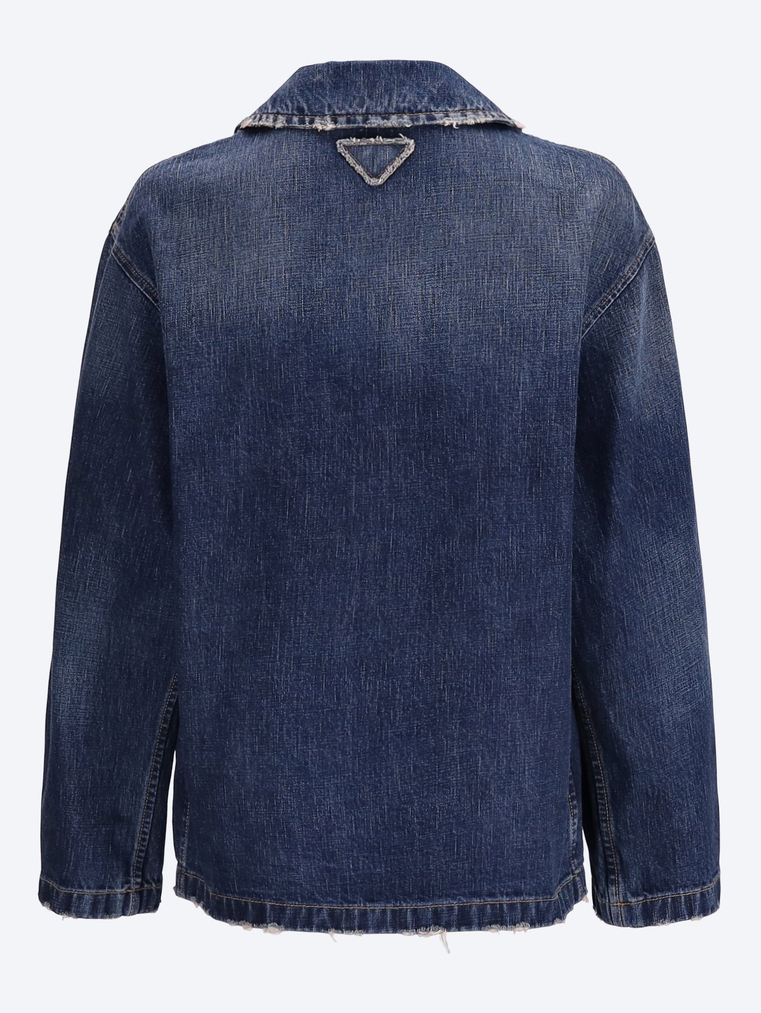 Оригінальна Washed Denim Jacket Prada – детальний вид