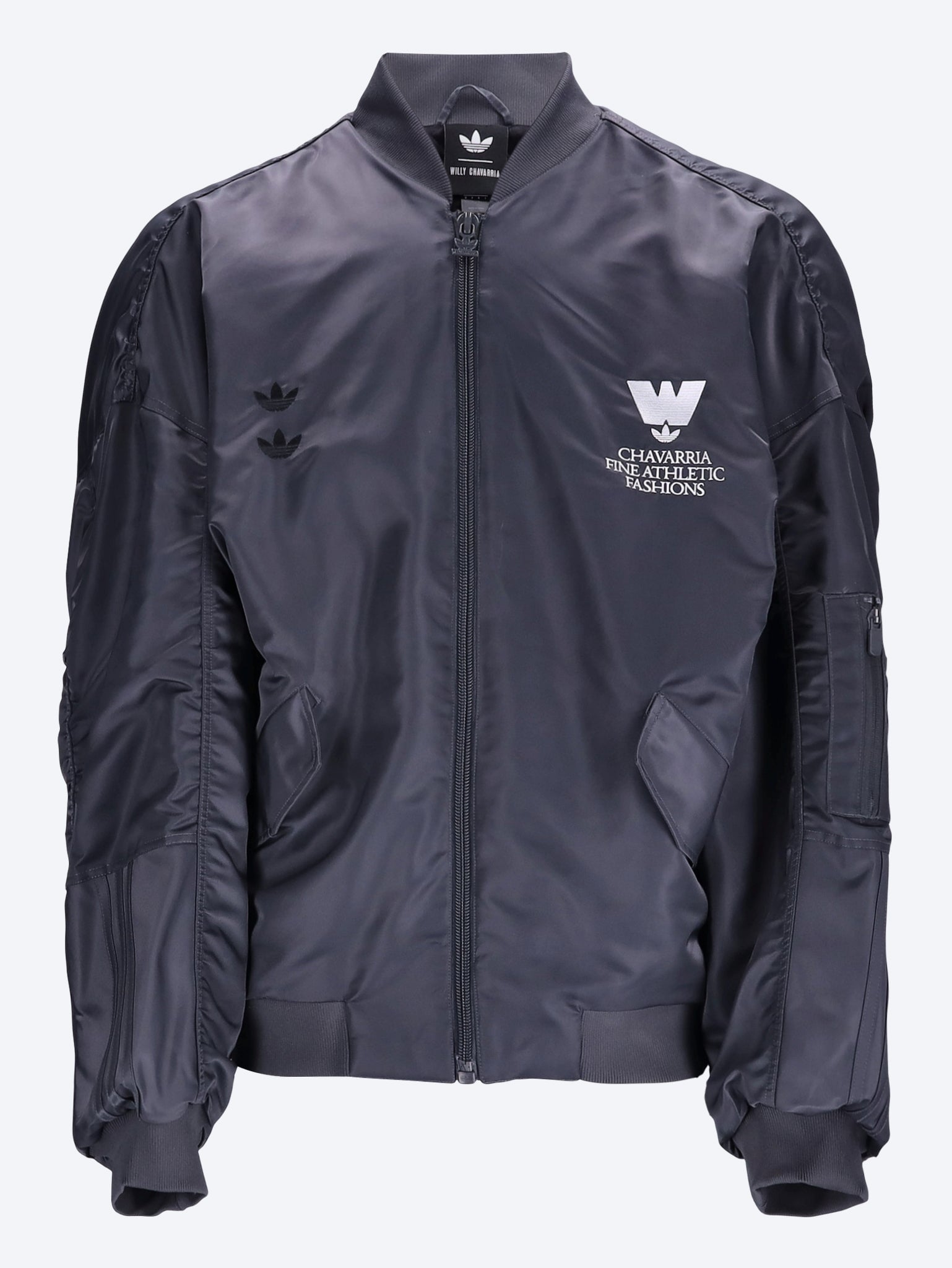 Wc Bomber Jacket Adidas – Гарантія оригінальності – боковий вид - ADIDAS