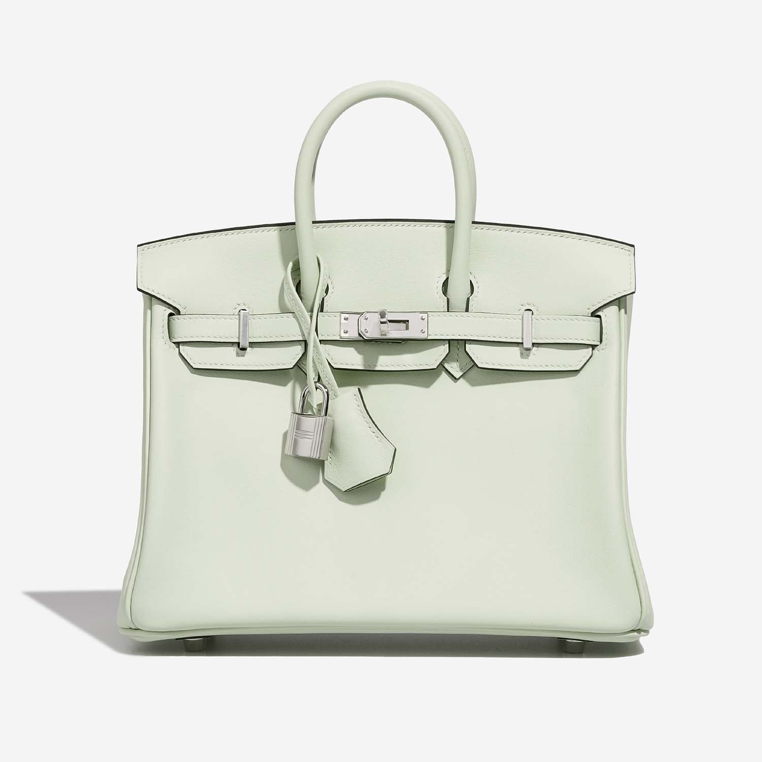 Birkin 25 Swift Vert Fizz Hermes оригінал – Купити в Україні – боковий вид