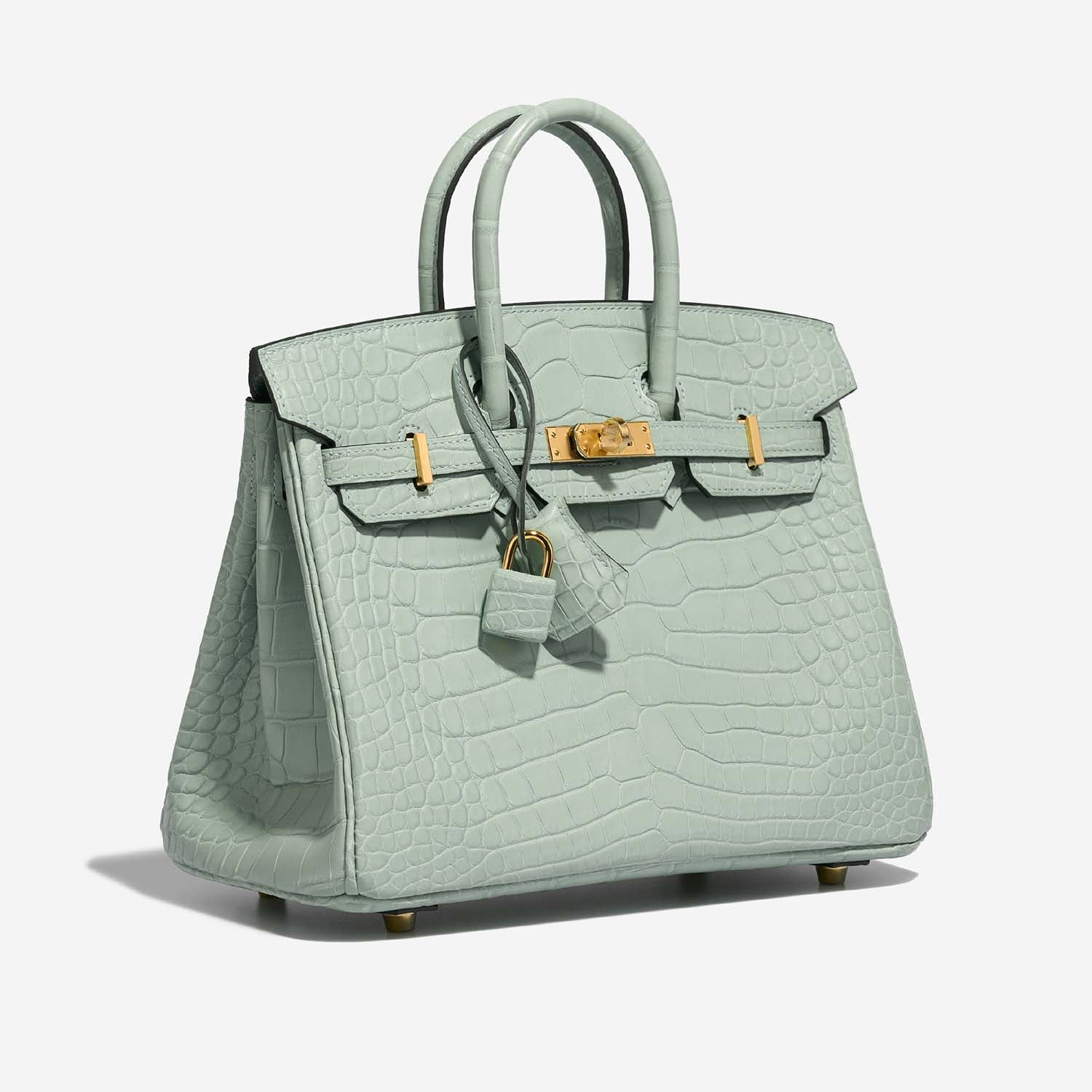 Birkin 25 Matte Alligator Vert Deau Ghw Hermes оригінал – Купити в Україні – детальний вид