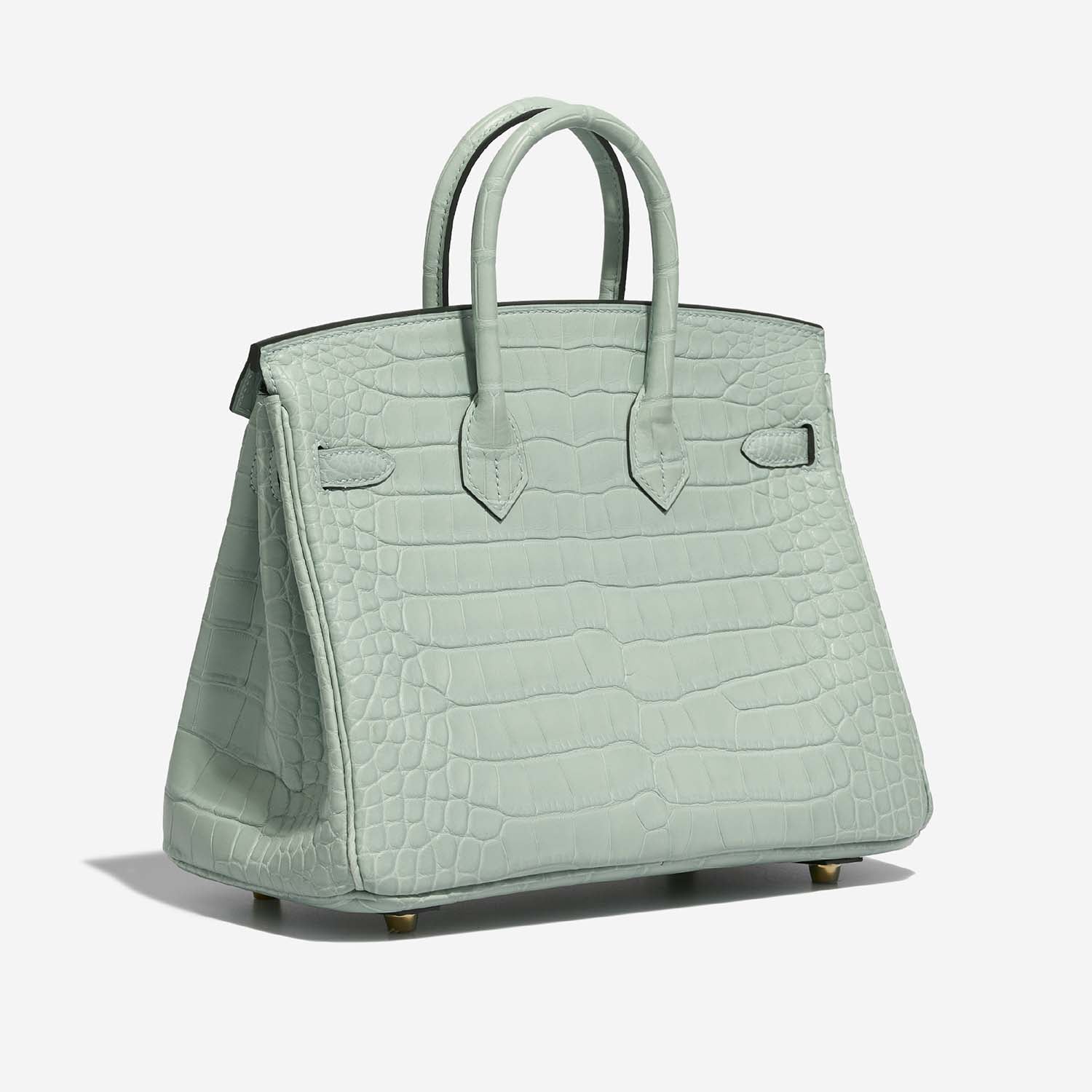 Birkin 25 Matte Alligator Vert Deau Ghw Hermes оригінал – Купити в Україні – збільшений вид