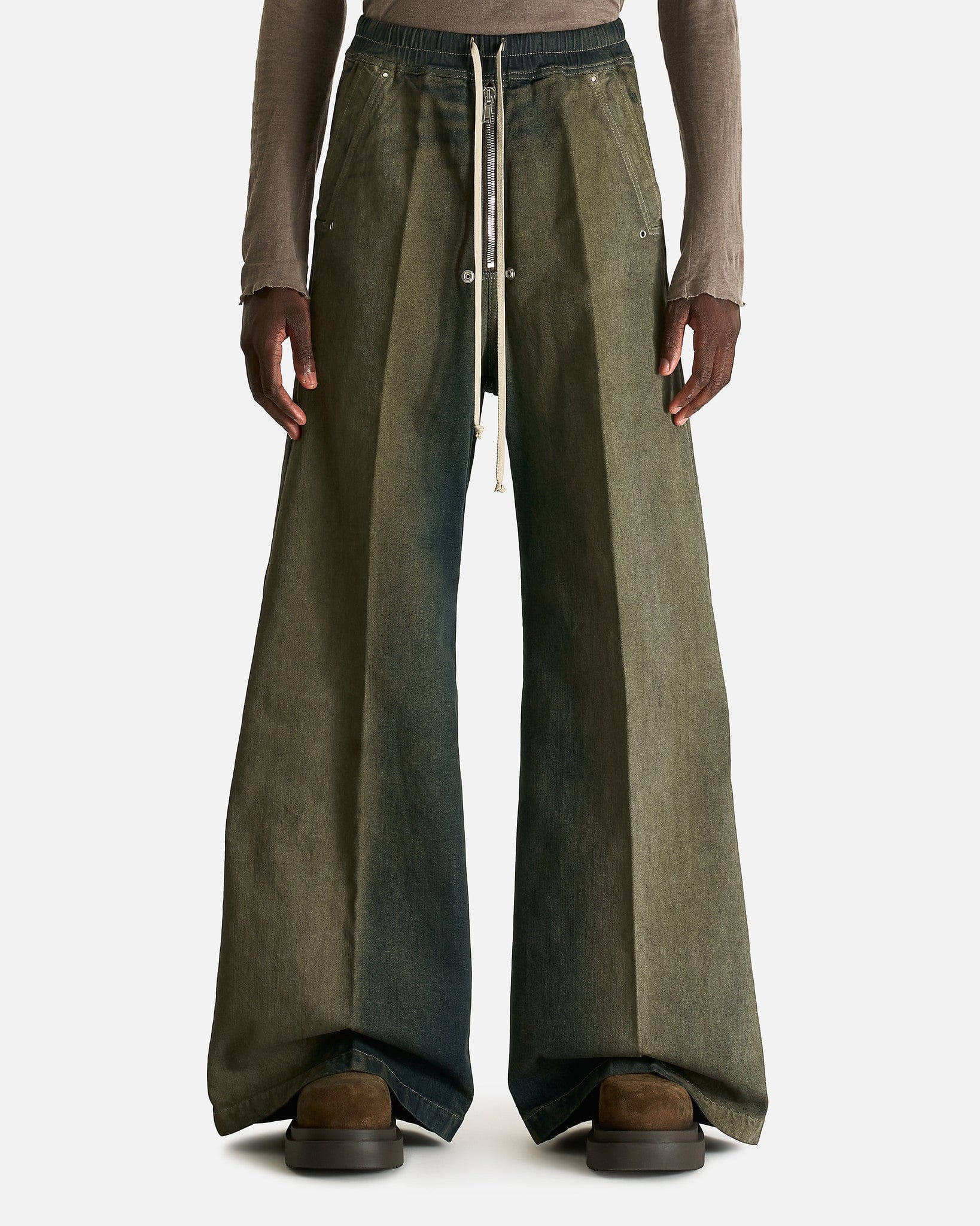 Wide Bela In Darkdust Degrade Rick owens оригінал – Купити в Україні – боковий вид