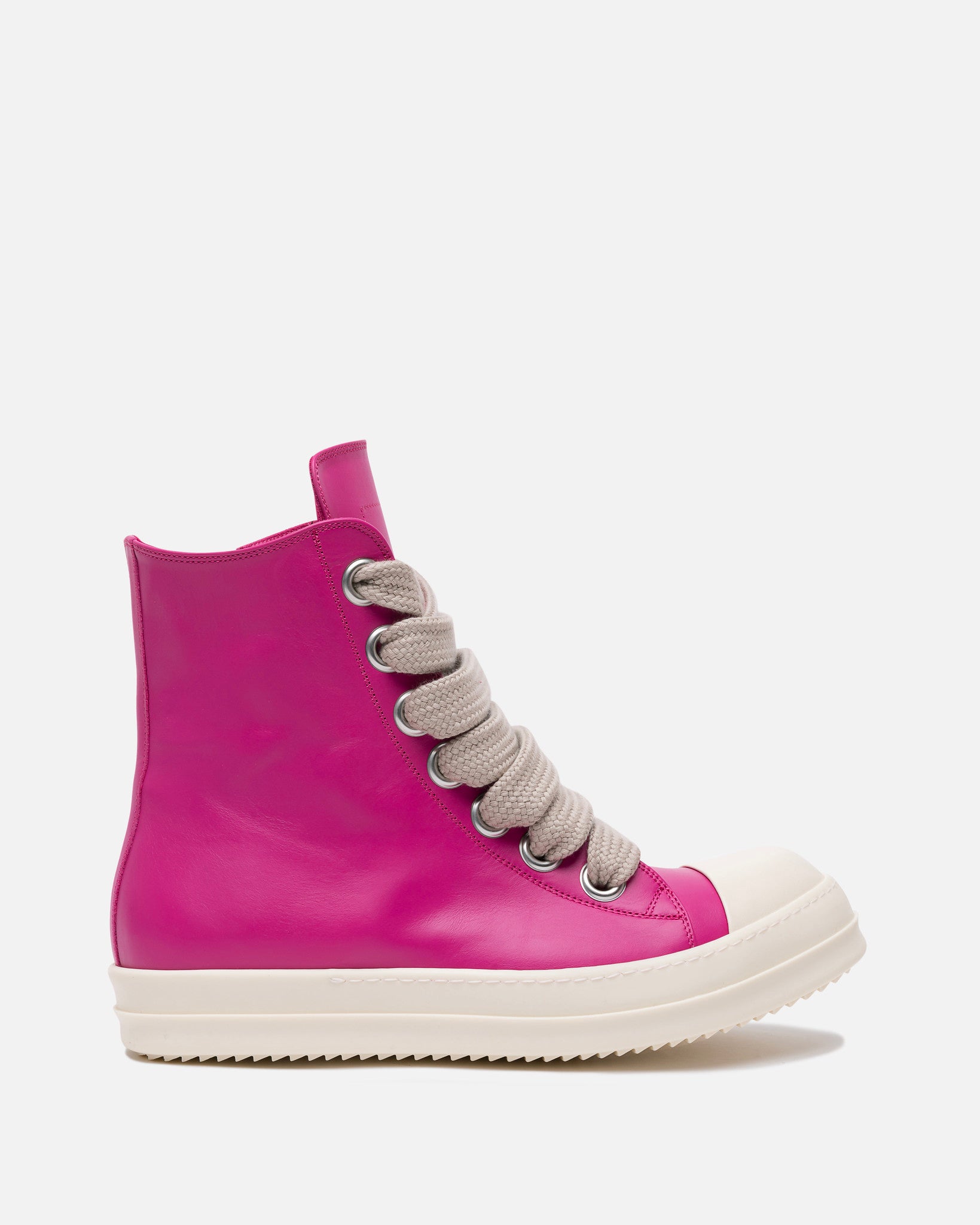 Wide Lace Ramones In Hot Pink Rick owens – Гарантія оригінальності – боковий вид