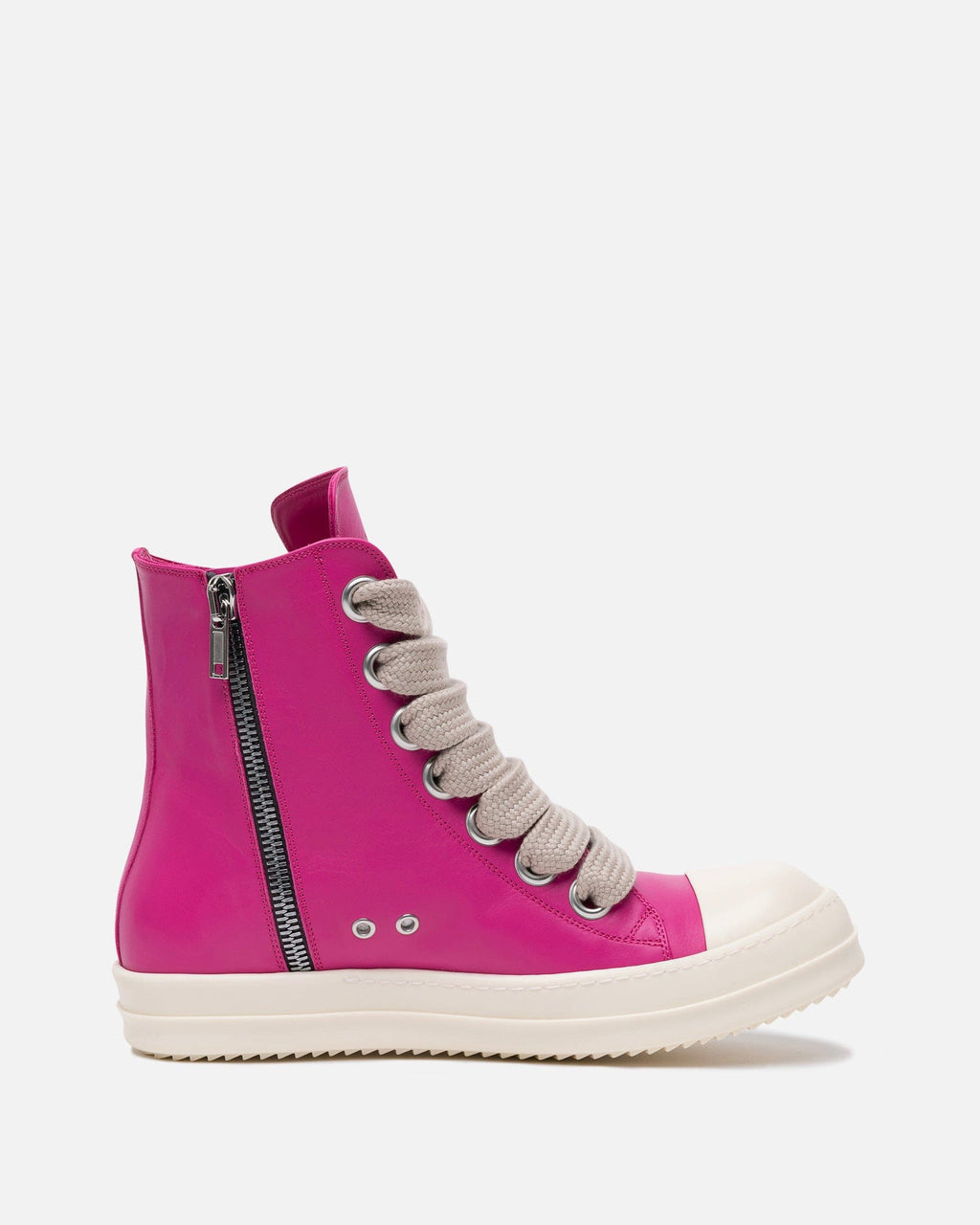 Wide Lace Ramones In Hot Pink Rick owens – Гарантія оригінальності – детальний вид