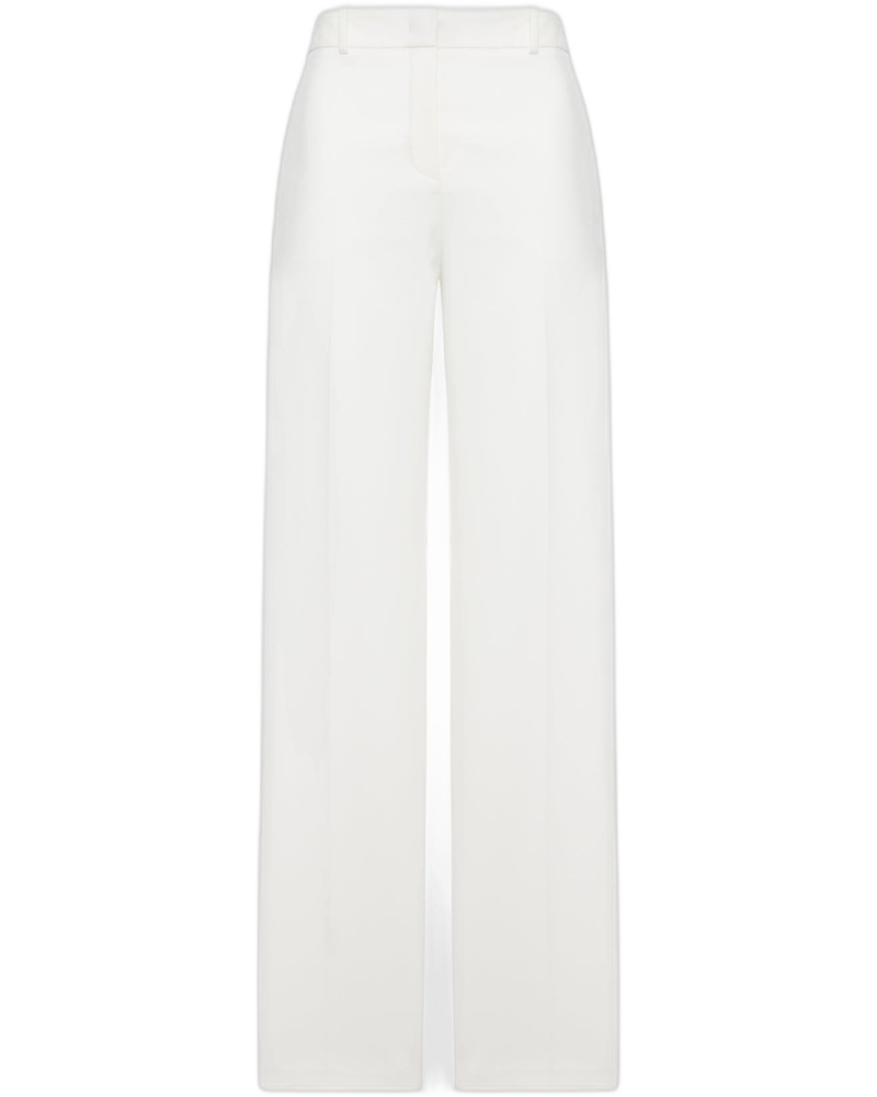 Оригінальна Wide Leg Pants In Fluid Cotton Fendi