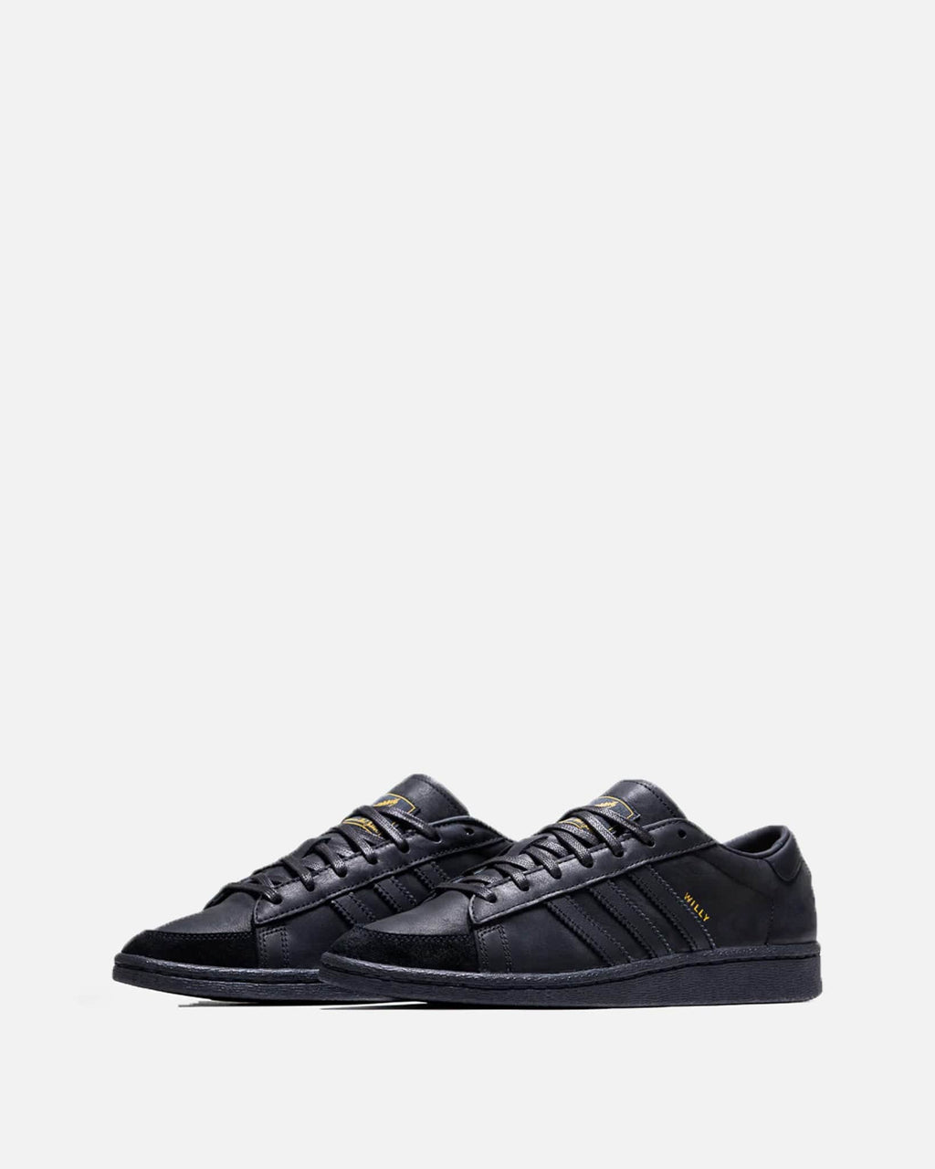 Willy Chavarria Jabbar Dress Sneaker In Black Adidas – Гарантія оригінальності – вид ззаду
