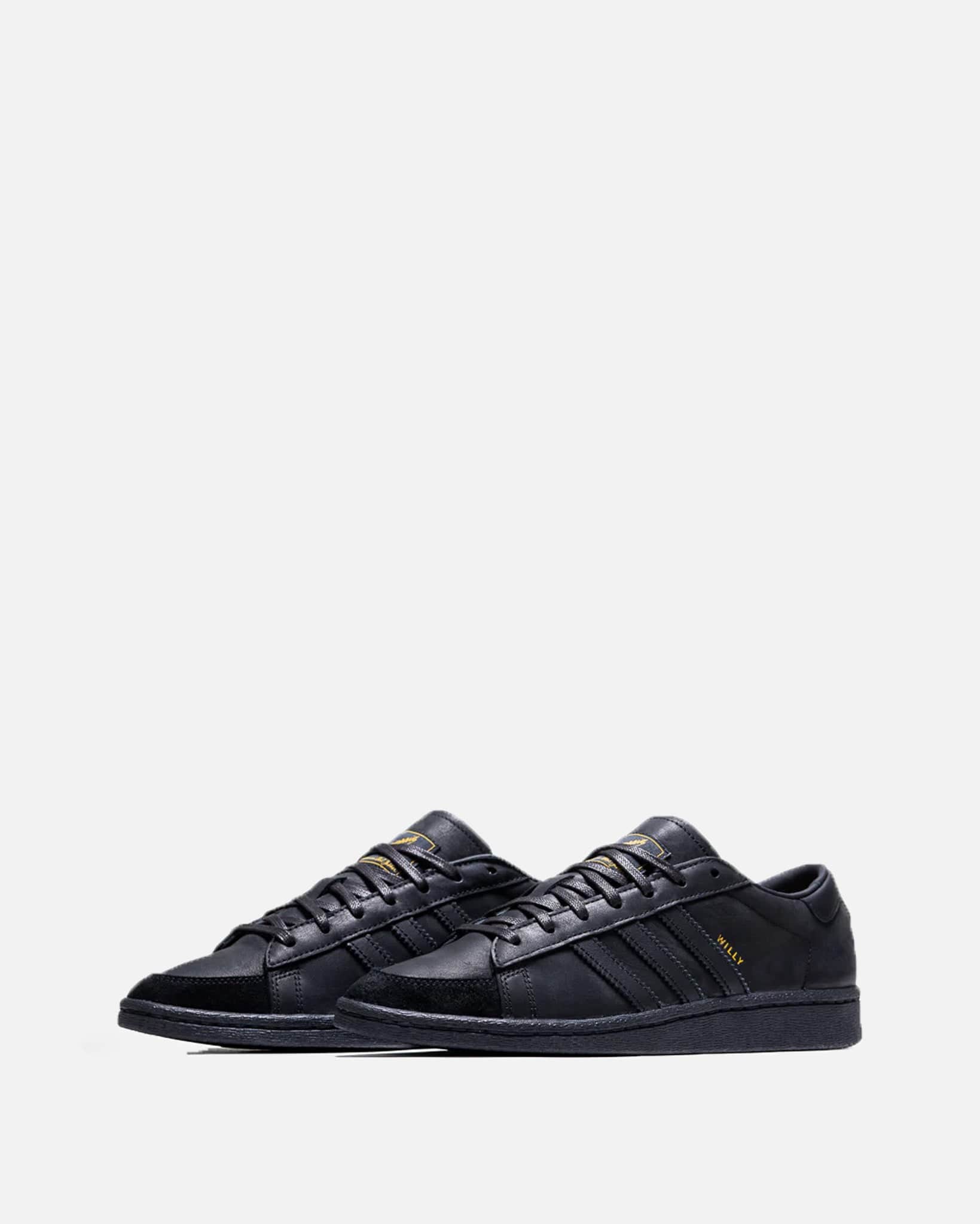 Willy Chavarria Jabbar Dress Sneaker In Black Adidas – Гарантія оригінальності – вид ззаду - ADIDAS