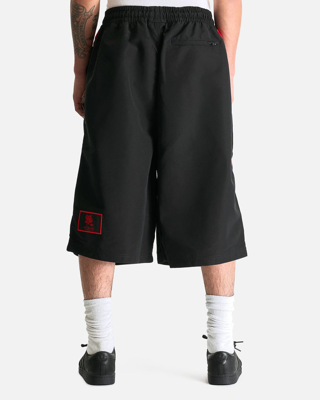Willy Chavarria Long Short In Black Adidas – Гарантія оригінальності – детальний вид