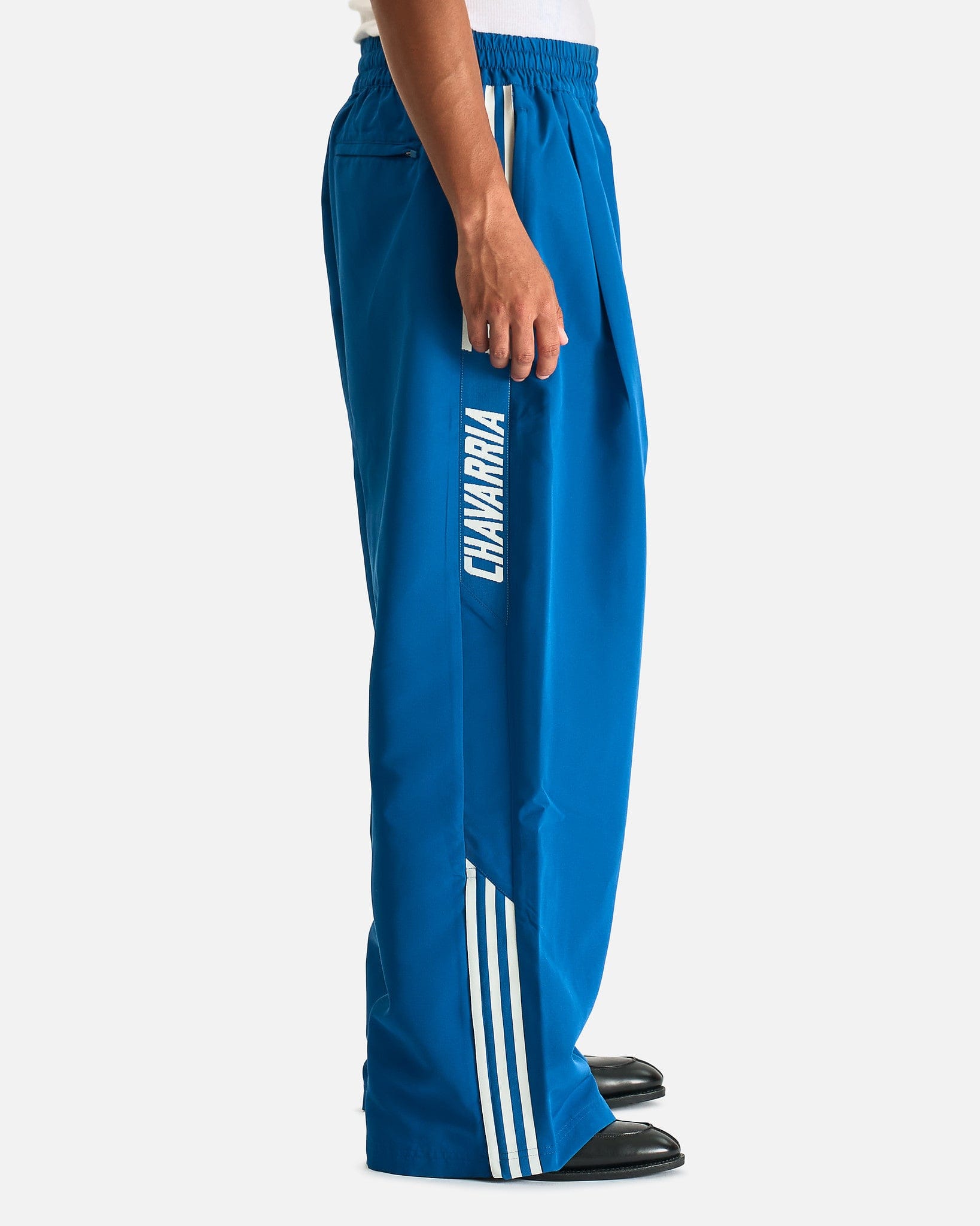 Willy Chavarria Track Pant In Blue Adidas – Гарантія оригінальності – вид ззаду - ADIDAS