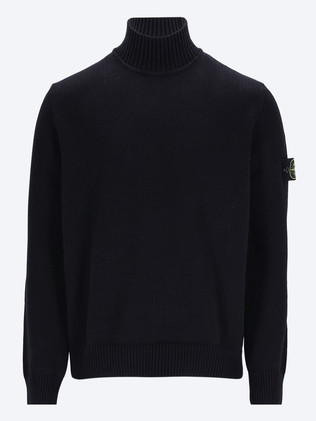 Winter Cotton Turtle-Neck Sweater Stone island оригінал – Купити в Україні – боковий вид