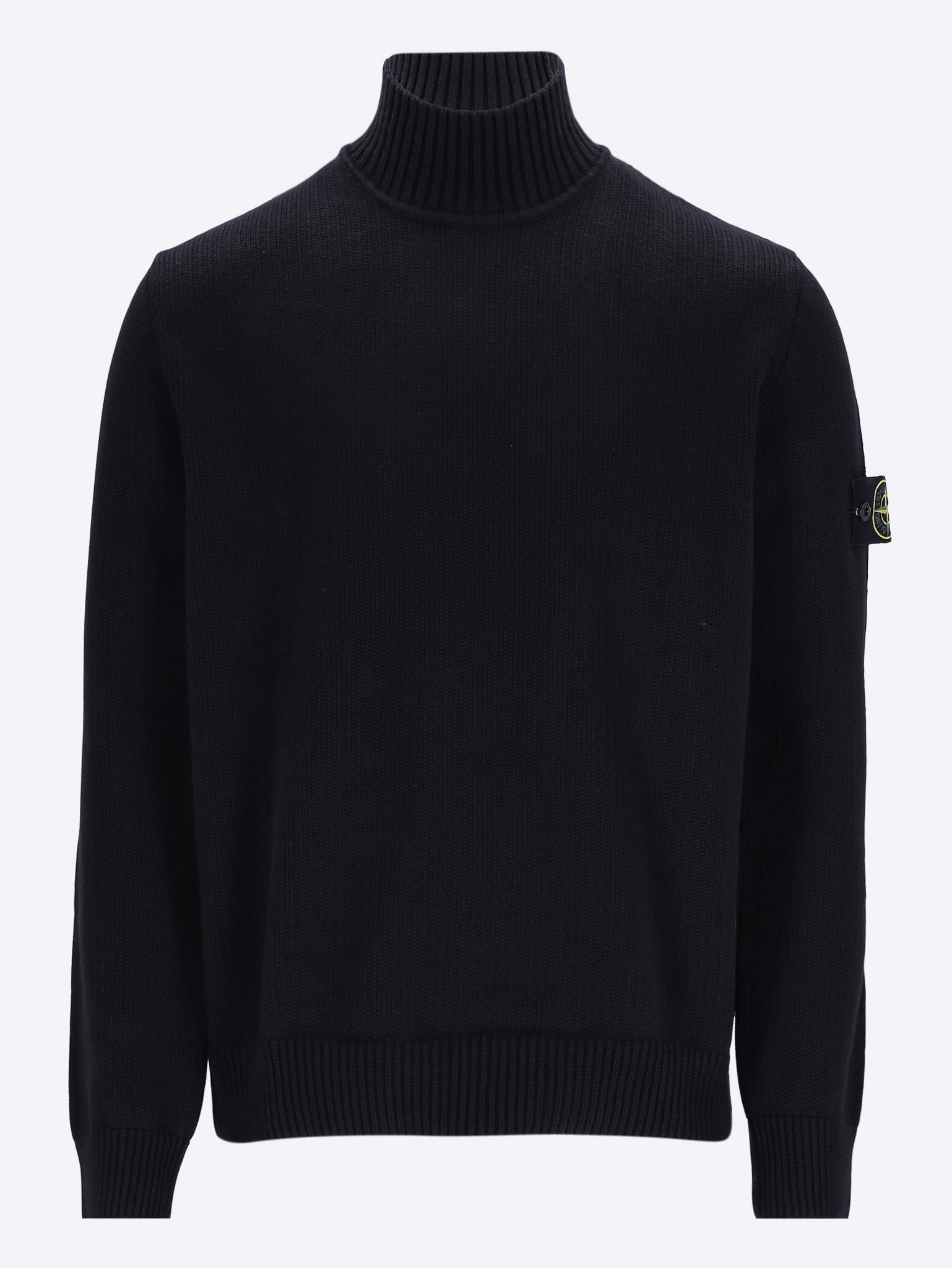 Winter Cotton Turtle-Neck Sweater Stone island оригінал – Купити в Україні – боковий вид