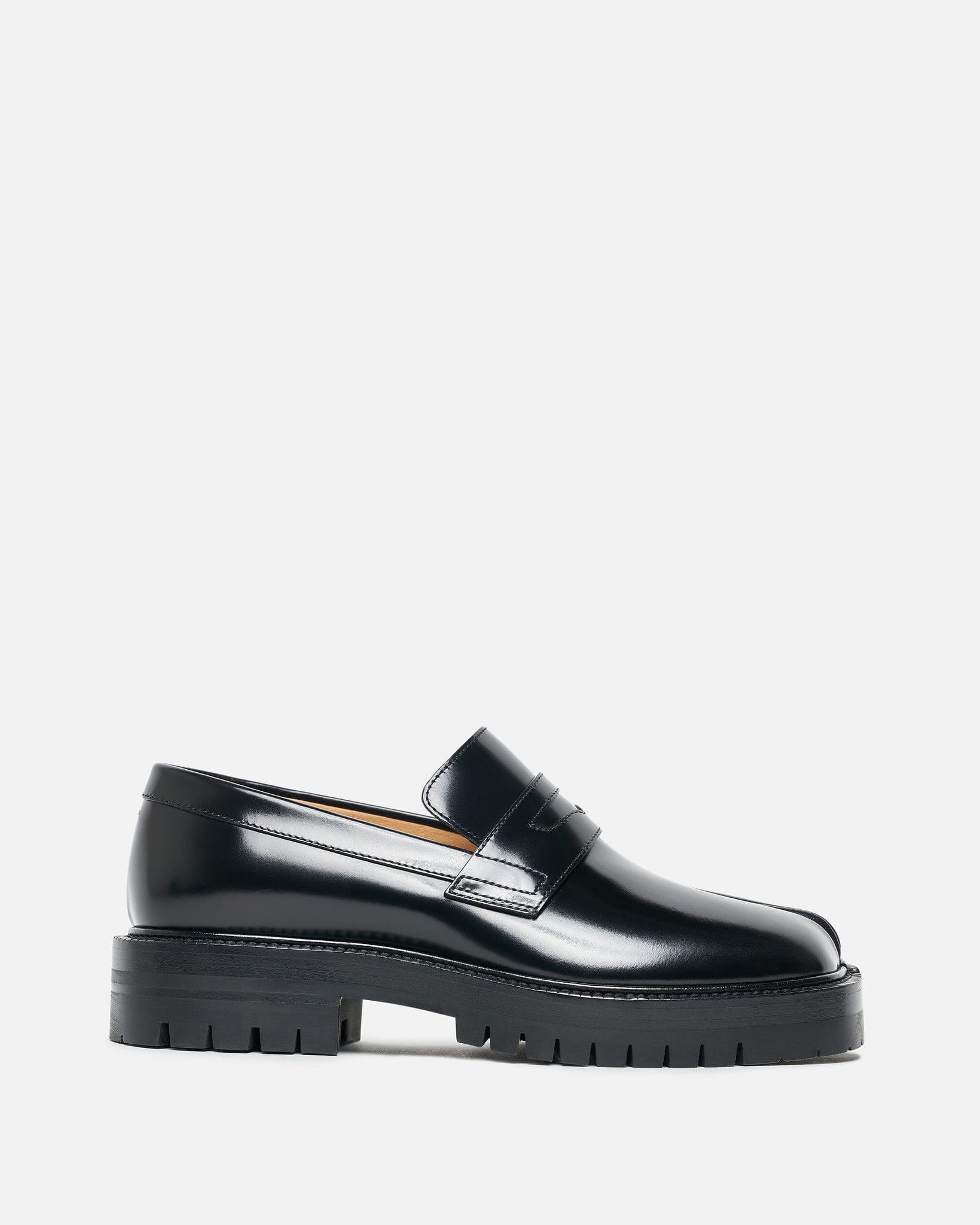 Womens County Loafer In Black Maison margiela оригінал – Купити в Україні – боковий вид