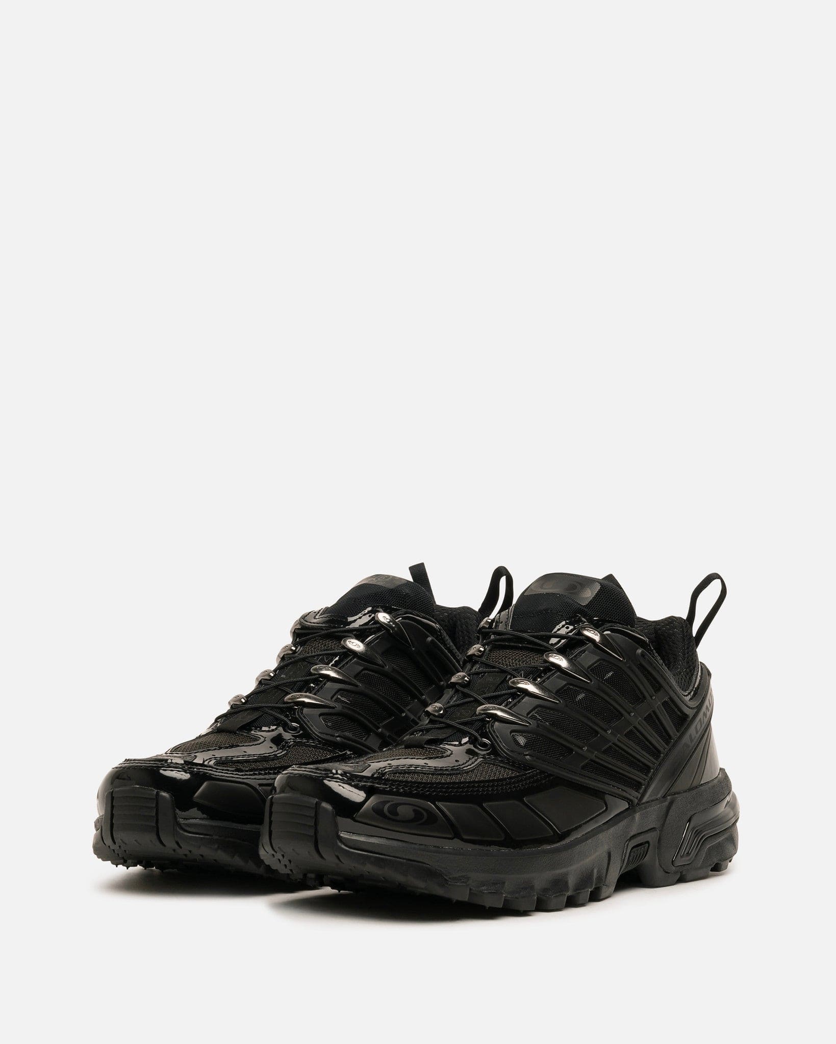 Womens Mm6 X Salomon Acs Pro In Black Maison margiela – Гарантія оригінальності – вид ззаду