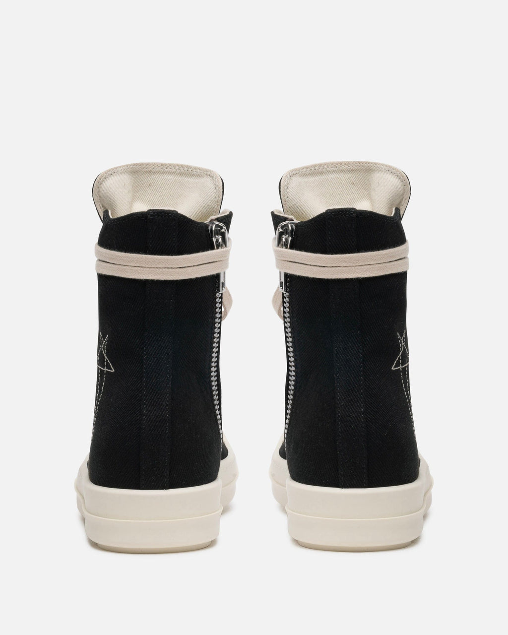 Оригінальна Womens Overdyed Denim Ramones In Black Rick owens – збільшений вид