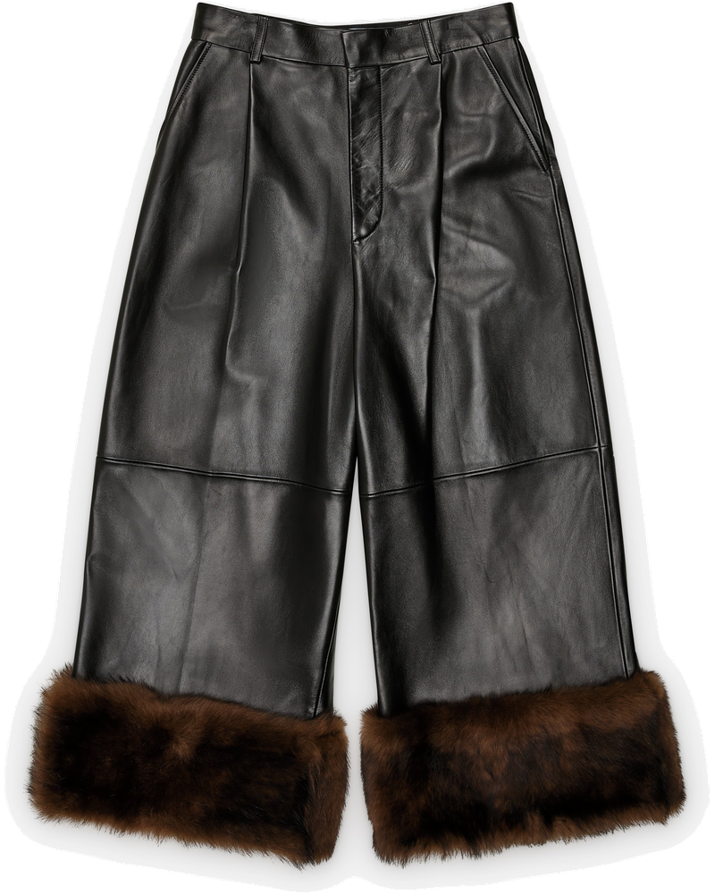 Оригінальна Womens Turn Up Trousers Loewe