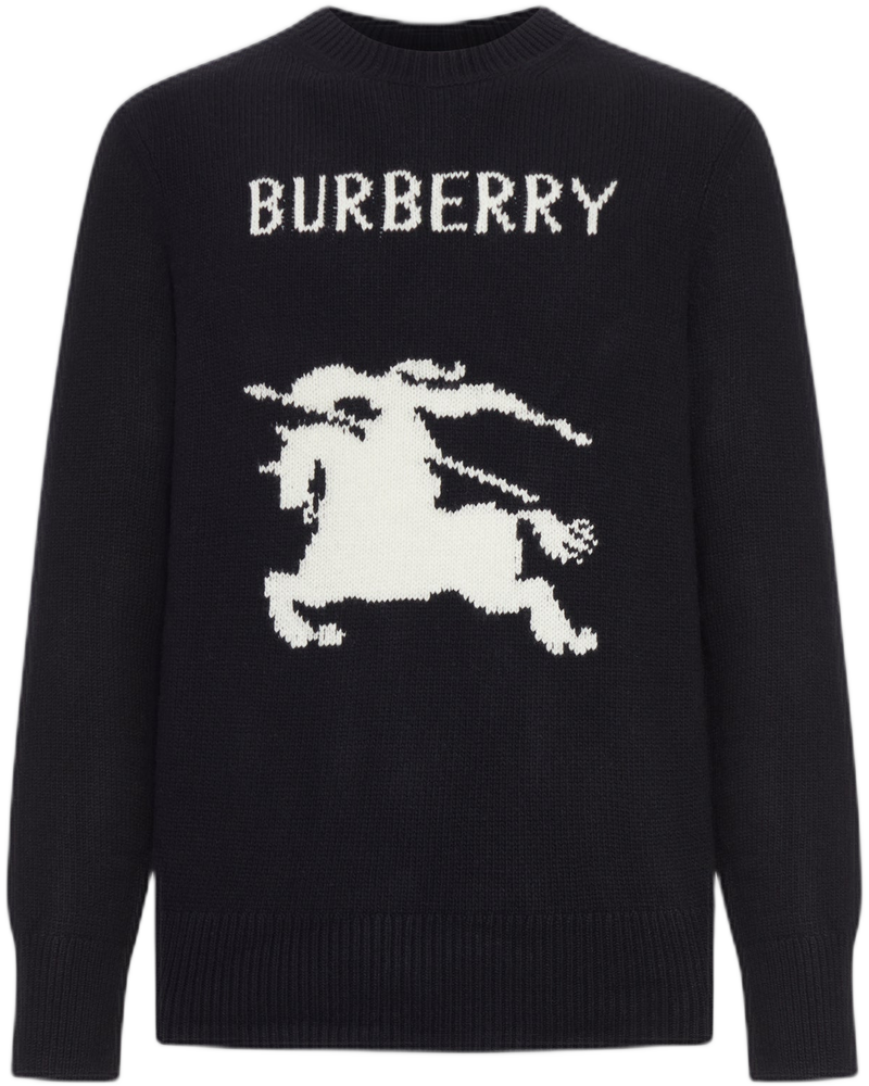 Оригінальна Wool And Cashmere Pullover With Ekd Burberry