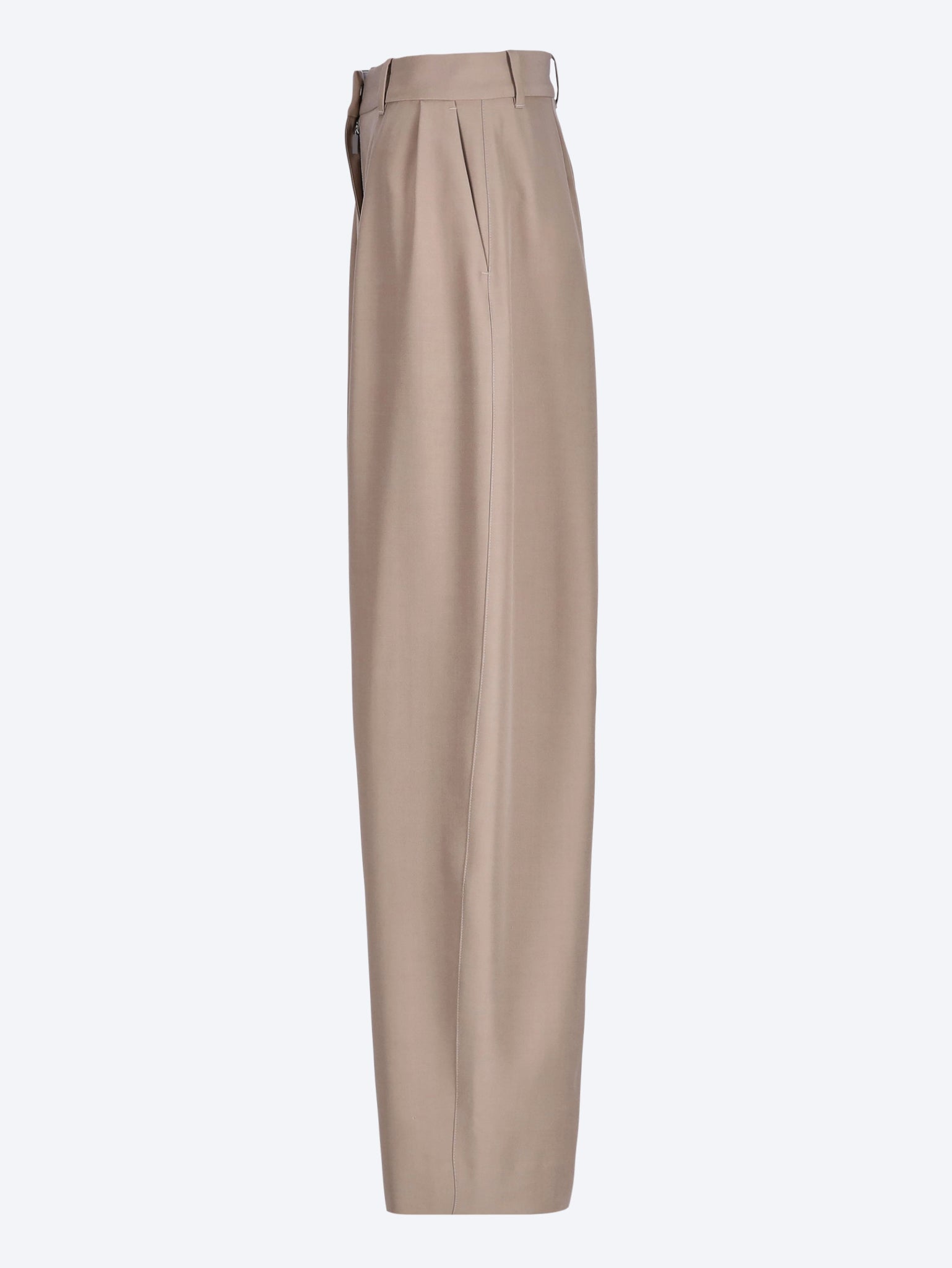 Wool Barrel Trousers Loewe оригінал – Купити в Україні – вид ззаду