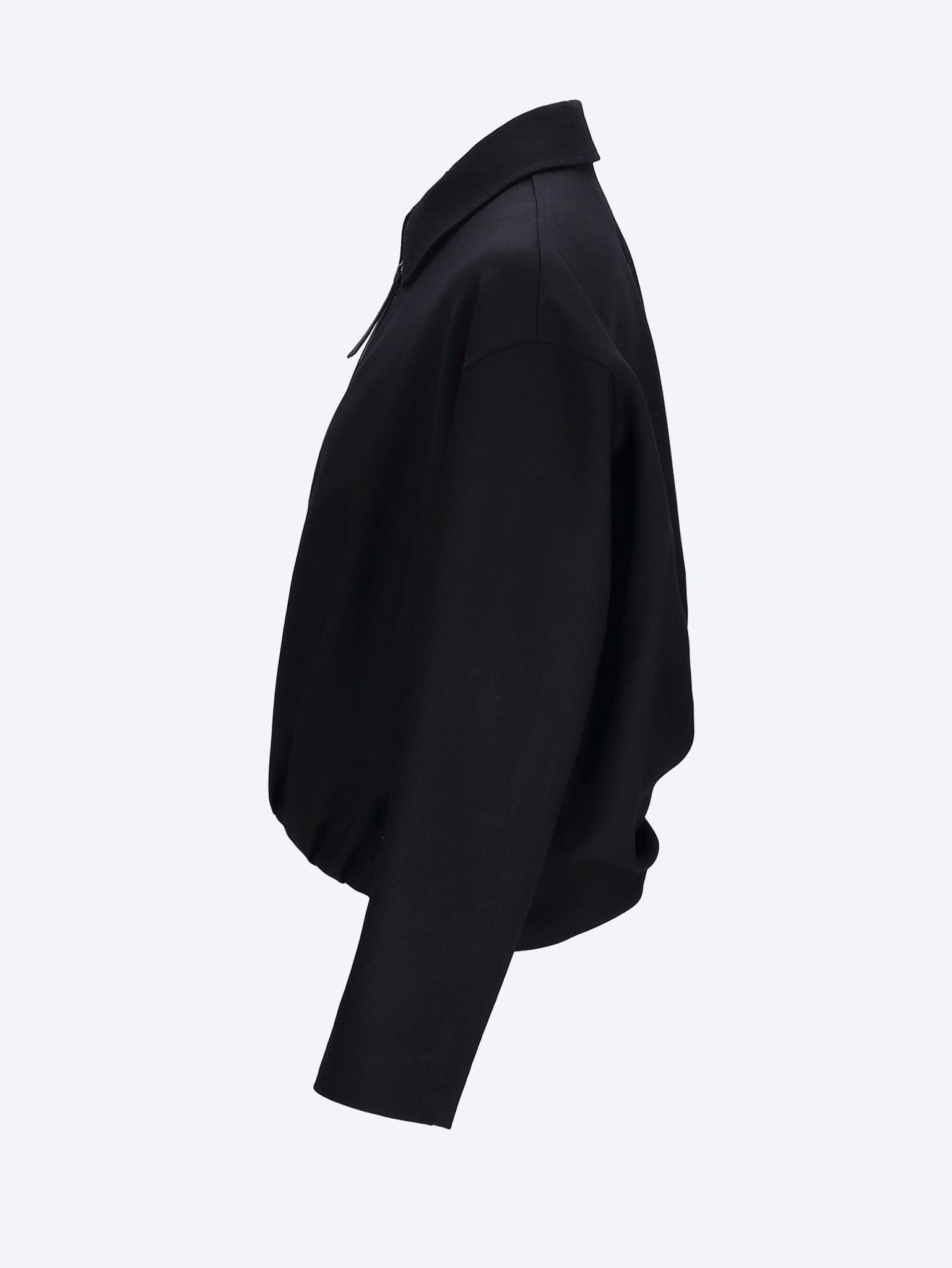 Оригінальна Wool Draped Jacket Loewe – вид ззаду