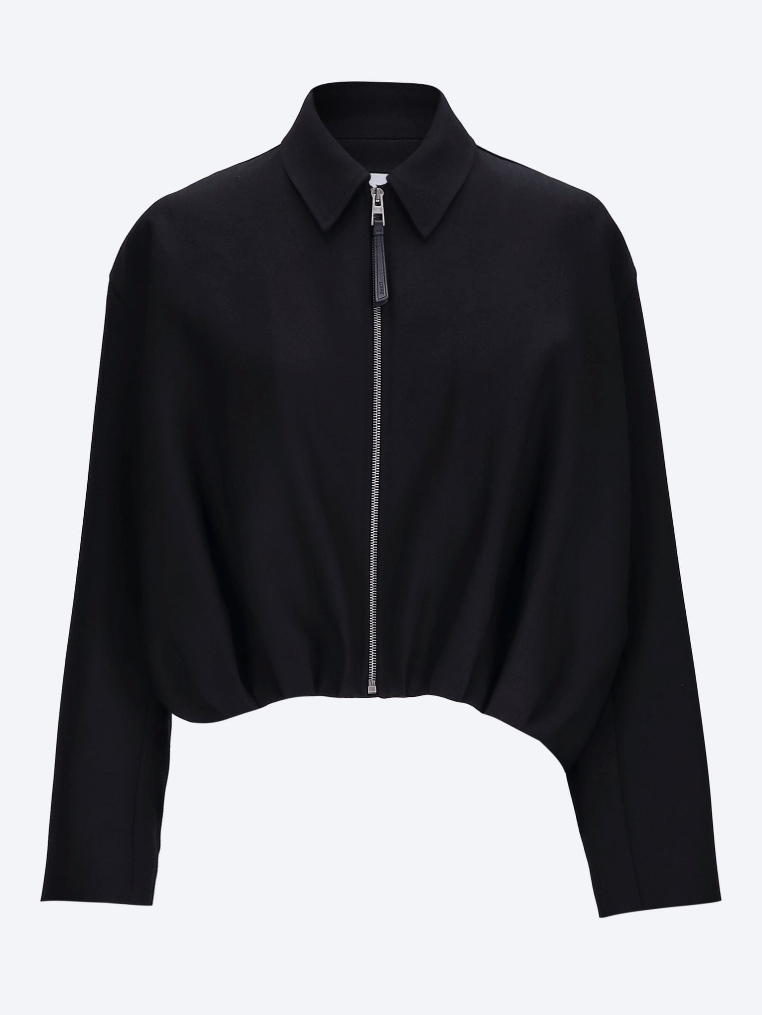 Оригінальна Wool Draped Jacket Loewe – боковий вид