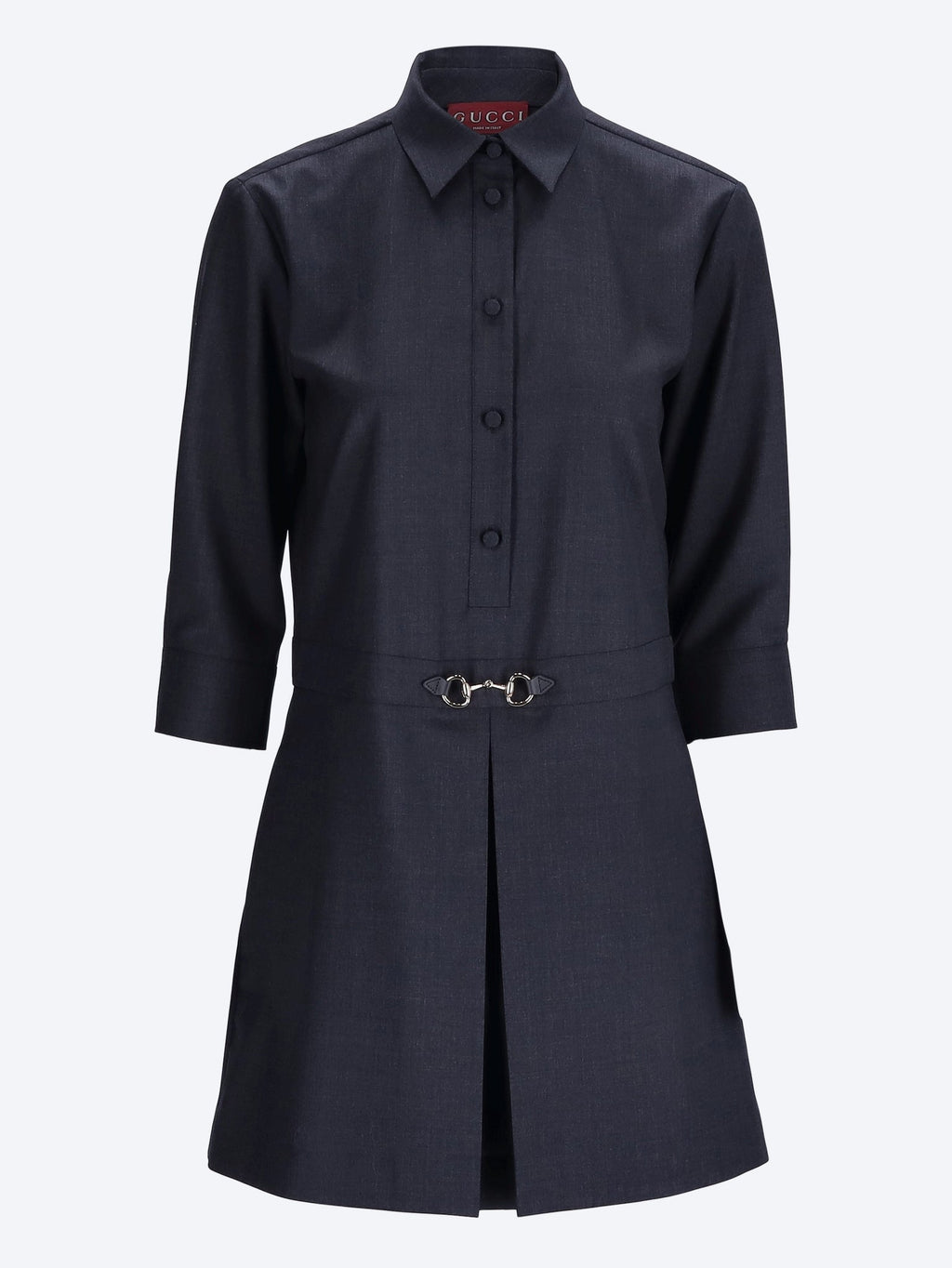 Wool Mini Dress Gucci – Гарантія оригінальності – боковий вид