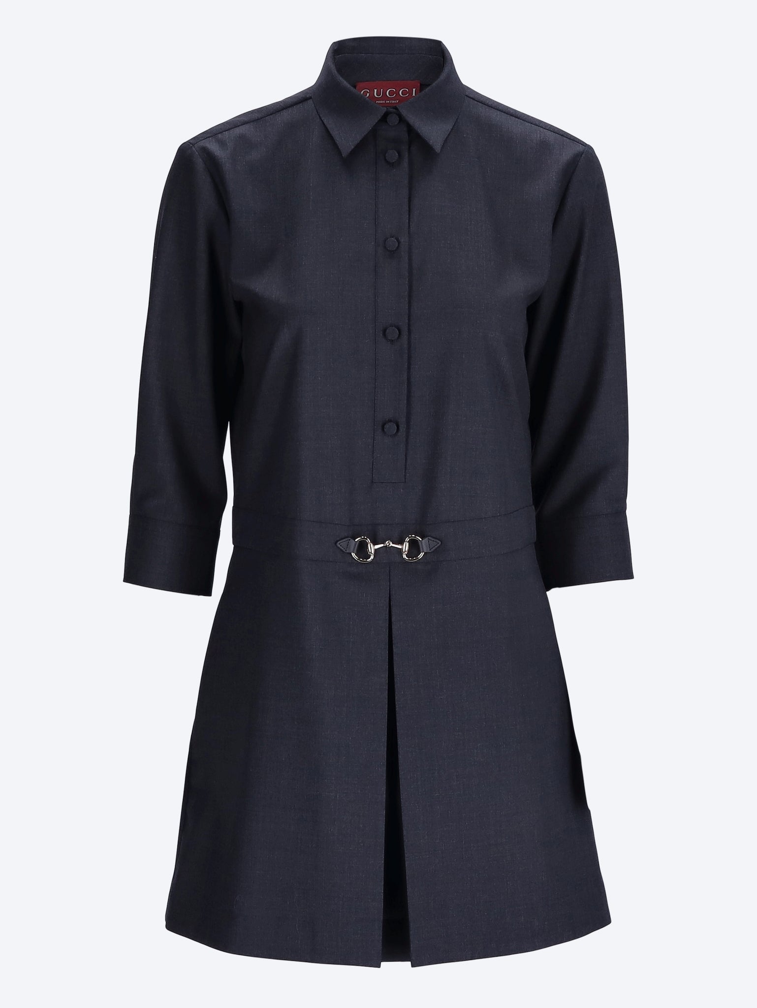 Wool Mini Dress Gucci – Гарантія оригінальності – боковий вид
