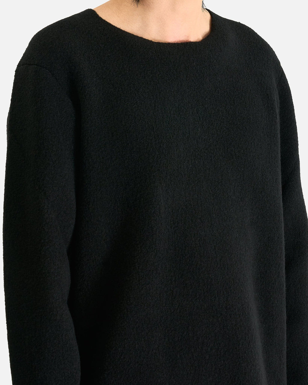 Wool Nylon Sweater In Black Comme des garcons оригінал – Купити в Україні – збільшений вид