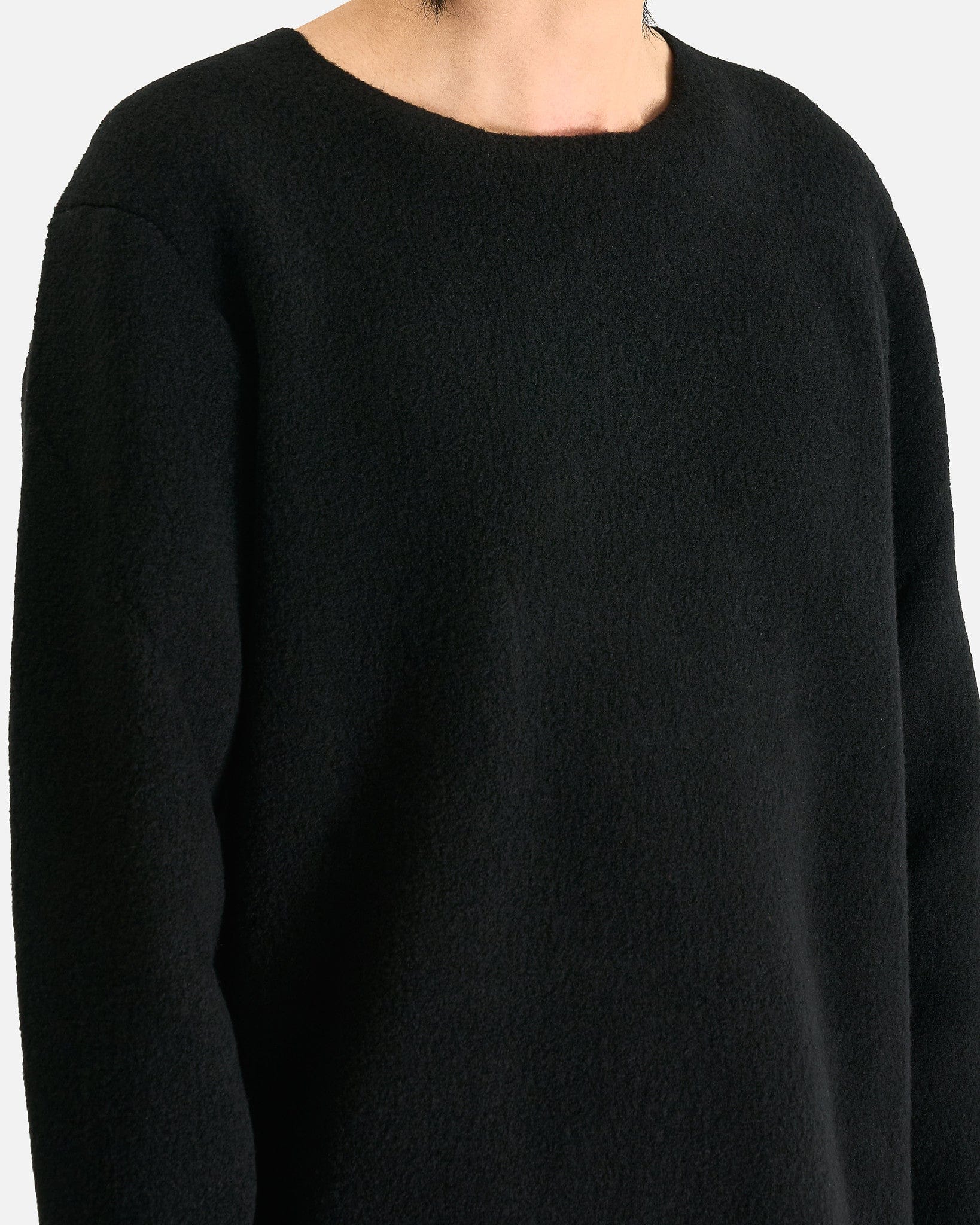 Wool Nylon Sweater In Black Comme des garcons оригінал – Купити в Україні – збільшений вид