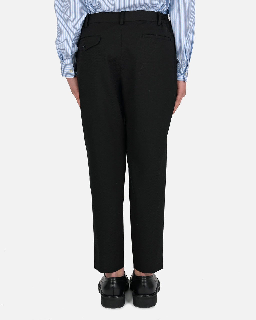 Оригінальна Deconstructed Pants In Black Comme des garcons – детальний вид