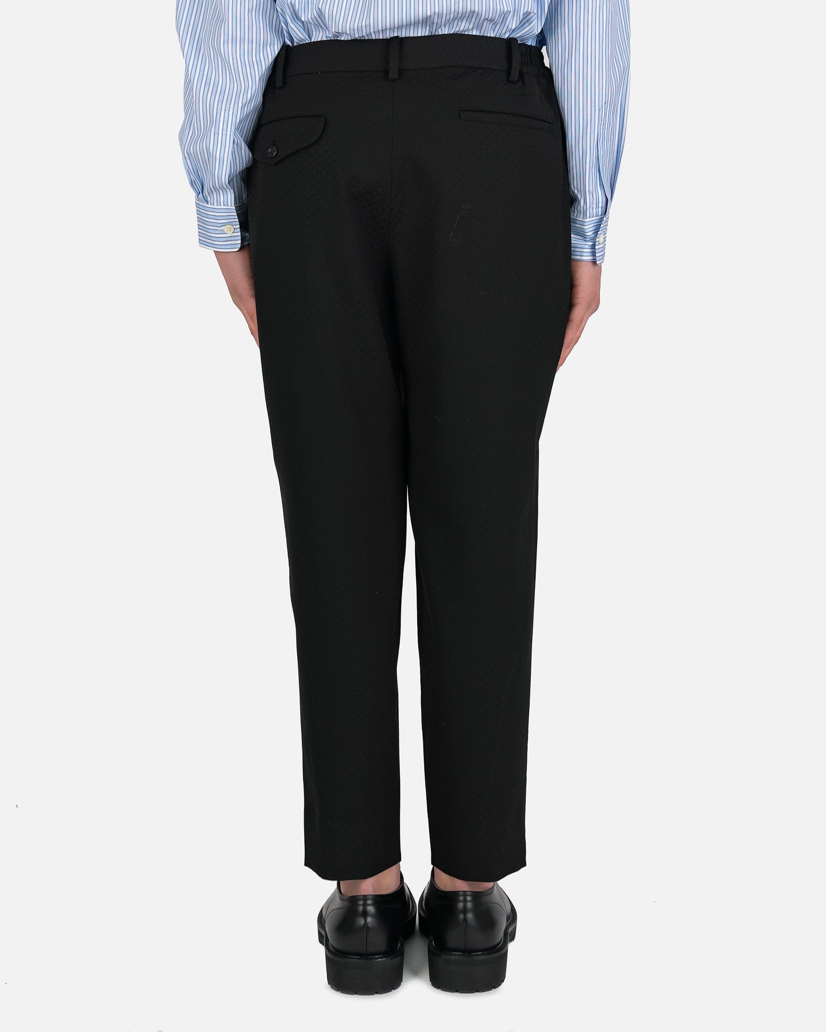 Оригінальна Deconstructed Pants In Black Comme des garcons – детальний вид