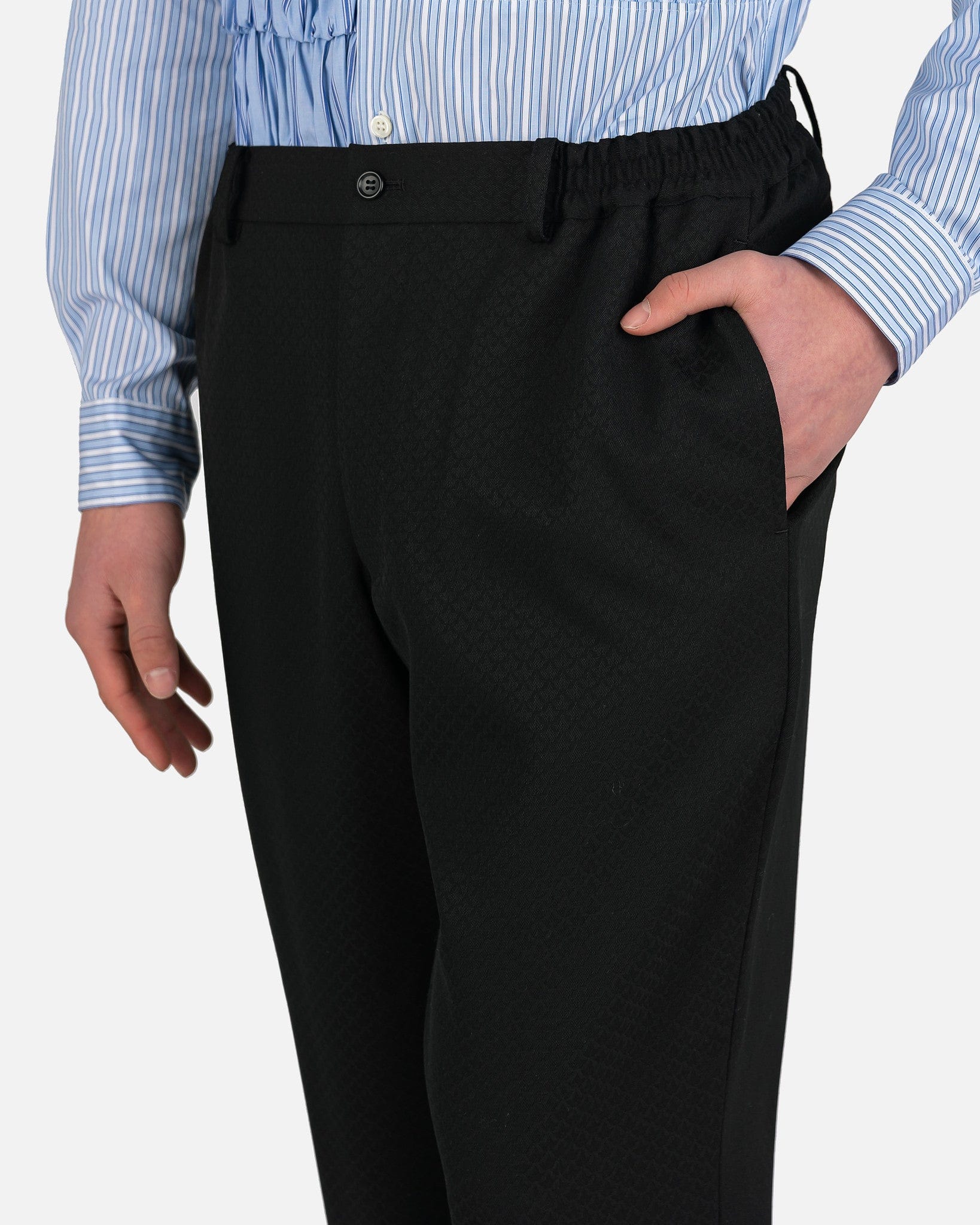 Оригінальна Deconstructed Pants In Black Comme des garcons – збільшений вид