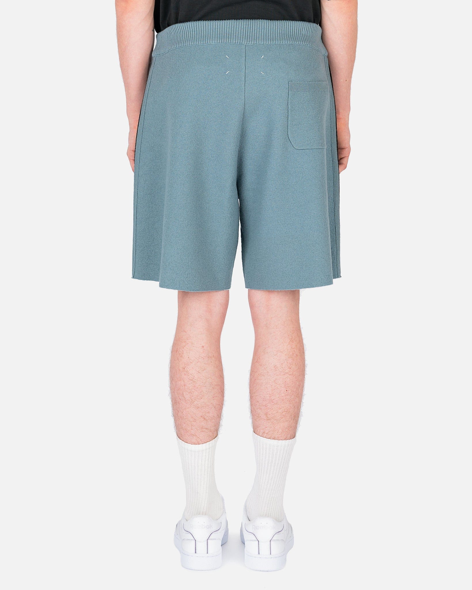 Wool Shorts In Slate Blue Maison margiela оригінал – Купити в Україні – детальний вид