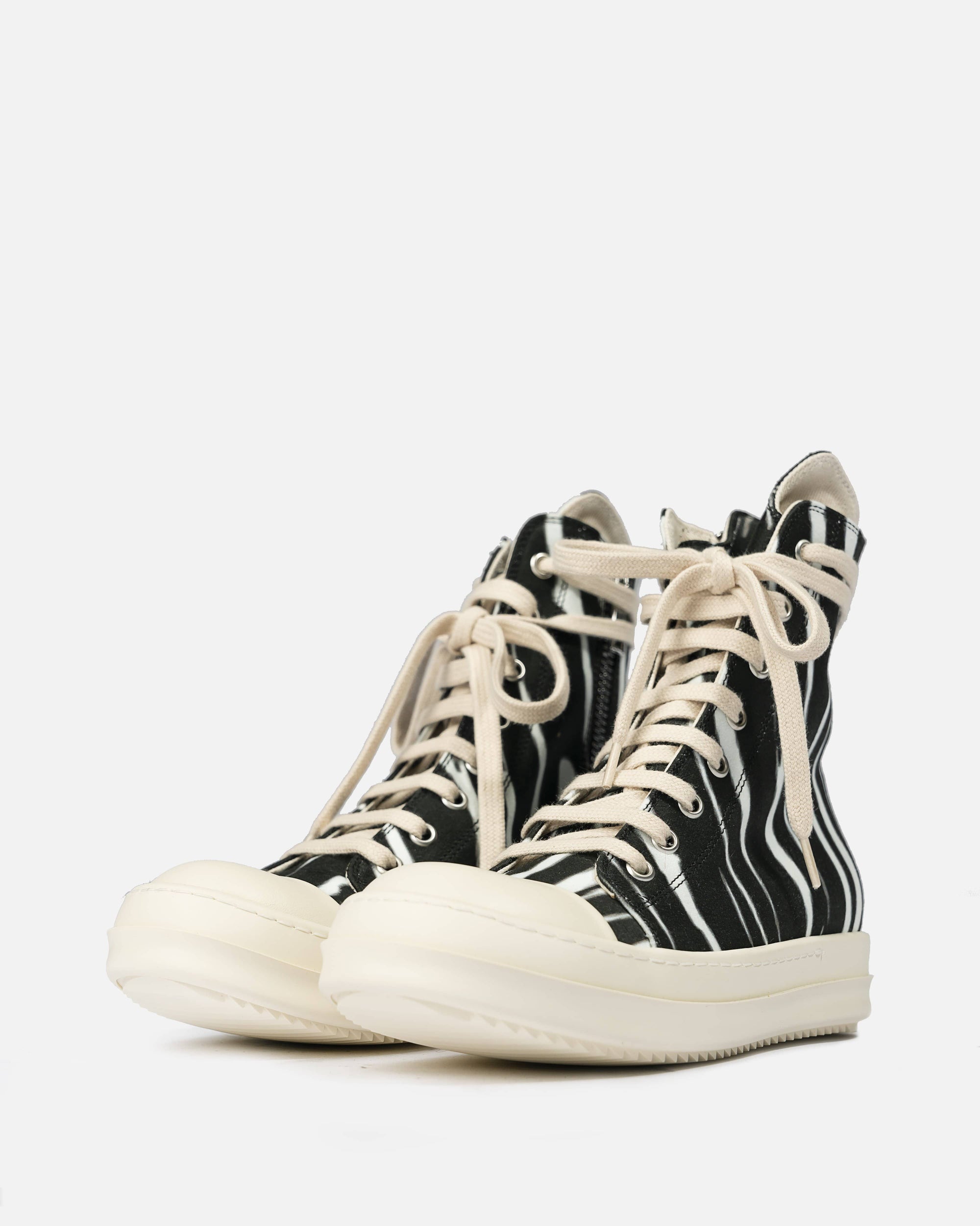 Zebra Ramones In Black Rick owens – Гарантія оригінальності – вид ззаду