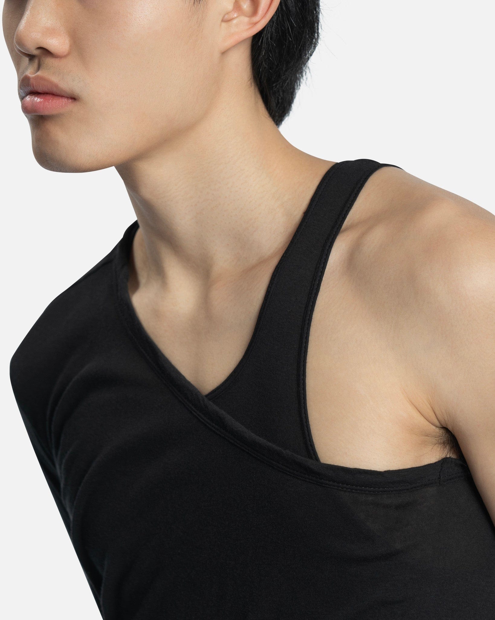 Оригінальна Ziggy Banana Tank In Black Rick owens – збільшений вид