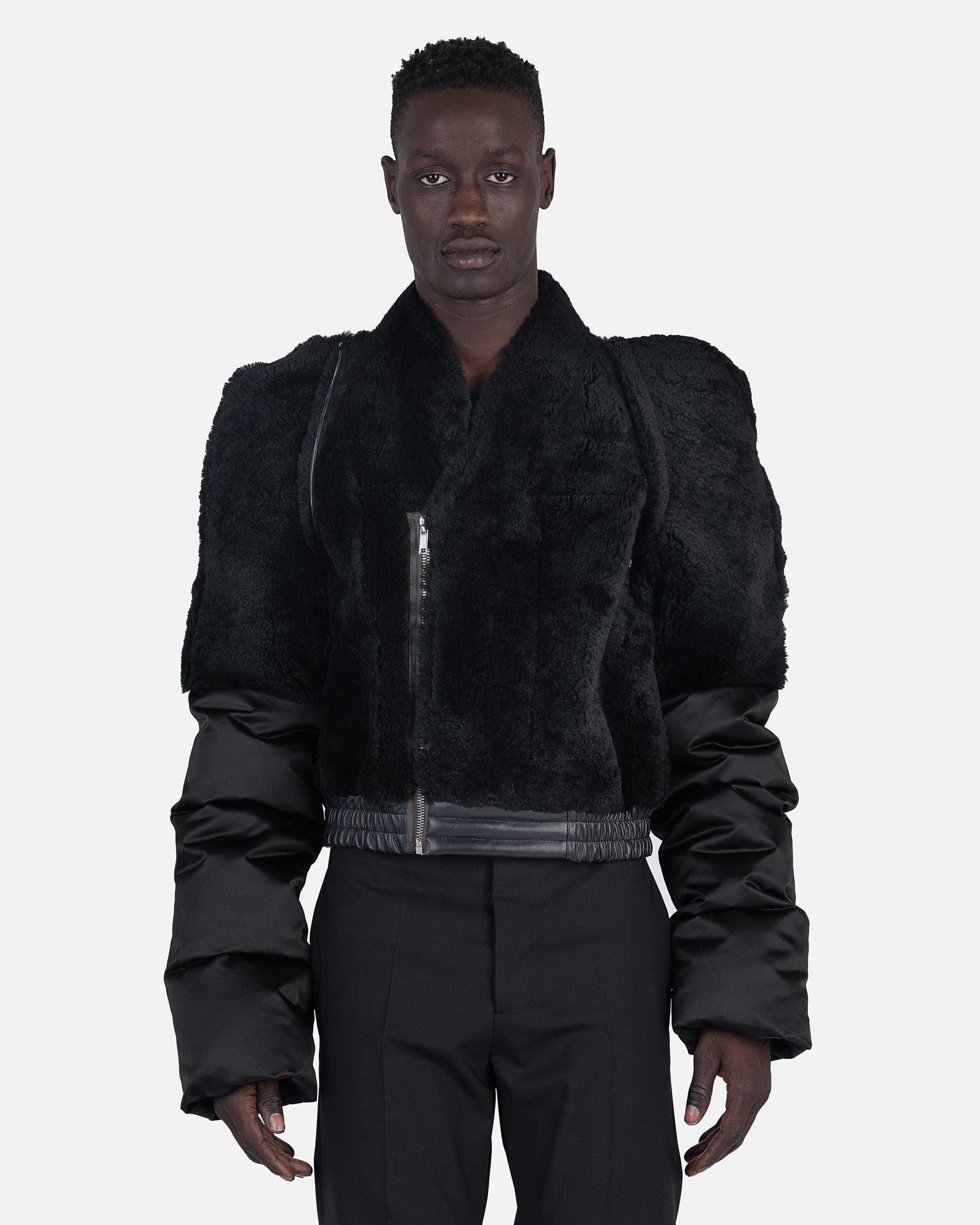 Zionic Bomber In Black Rick owens оригінал – Купити в Україні – боковий вид