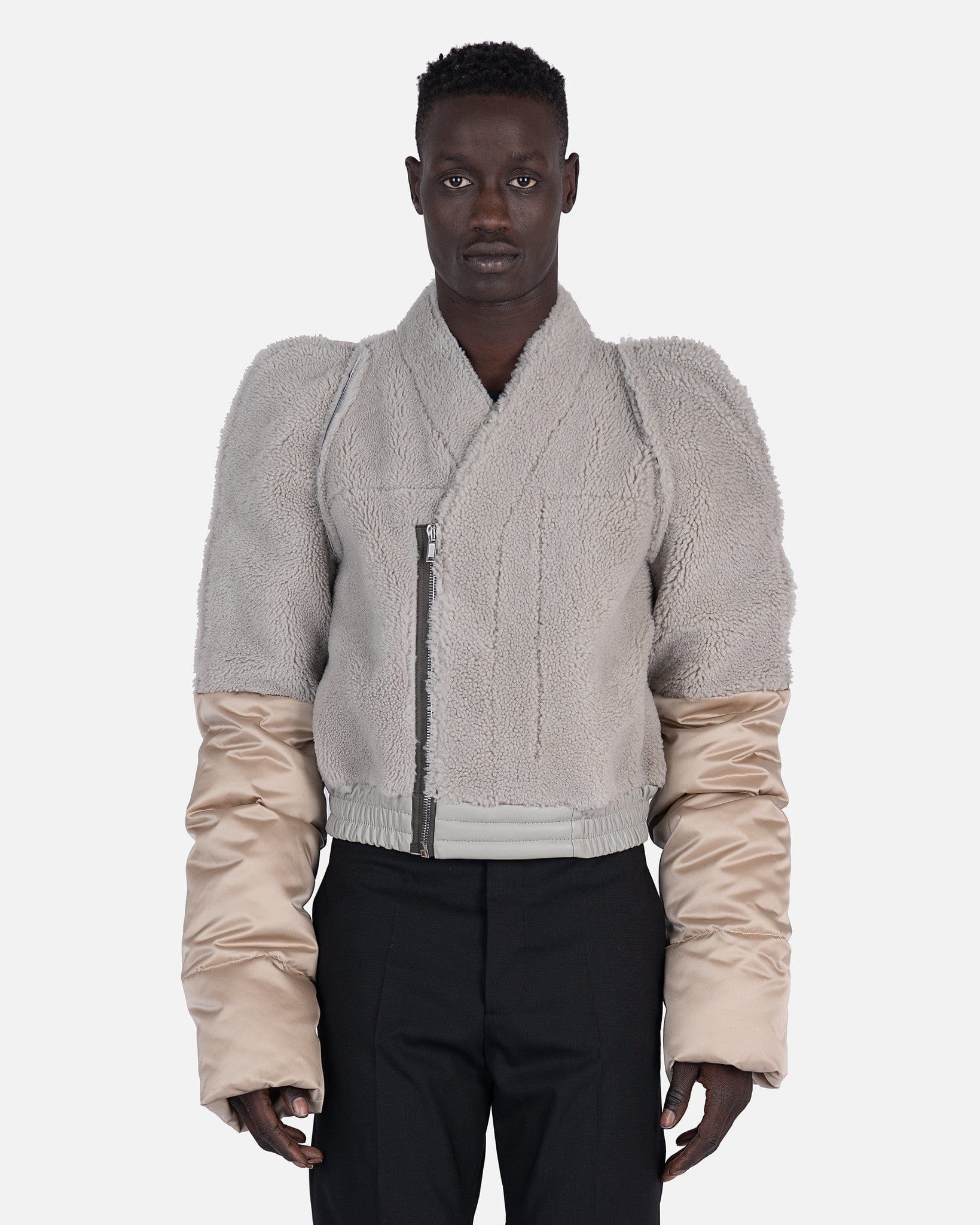 Оригінальна Zionic Bomber In Pearl Rick owens – боковий вид