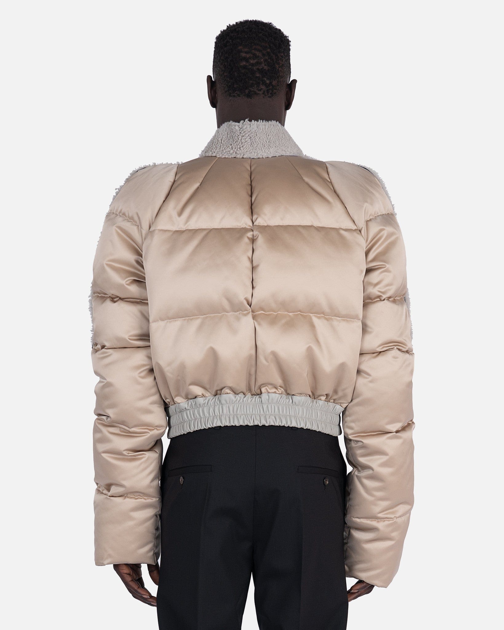 Оригінальна Zionic Bomber In Pearl Rick owens – детальний вид