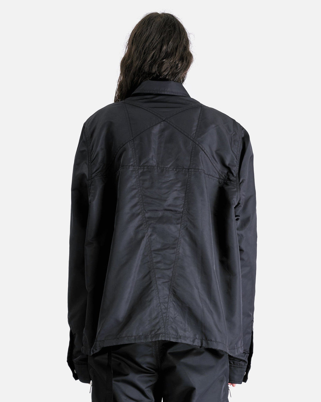 Zipfront Jacket In Black Rick owens оригінал – Купити в Україні – збільшений вид