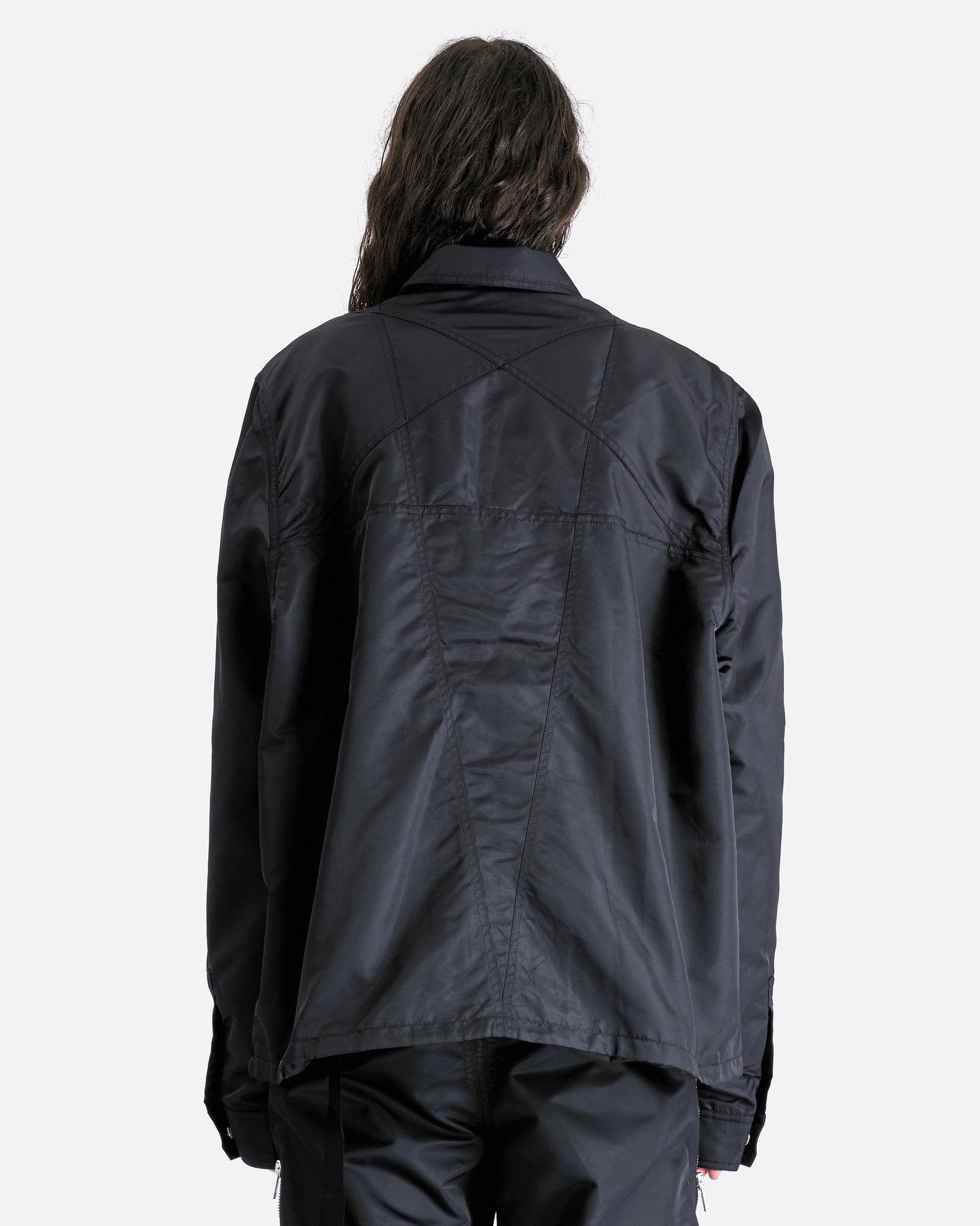 Zipfront Jacket In Black Rick owens оригінал – Купити в Україні – збільшений вид