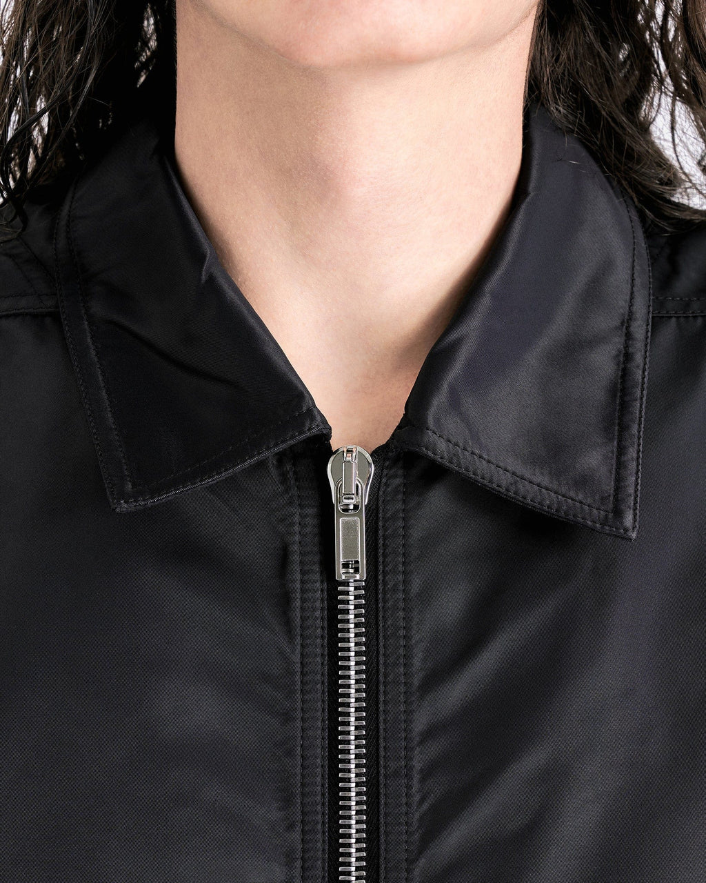 Zipfront Jacket In Black Rick owens оригінал – Купити в Україні – детальний вид