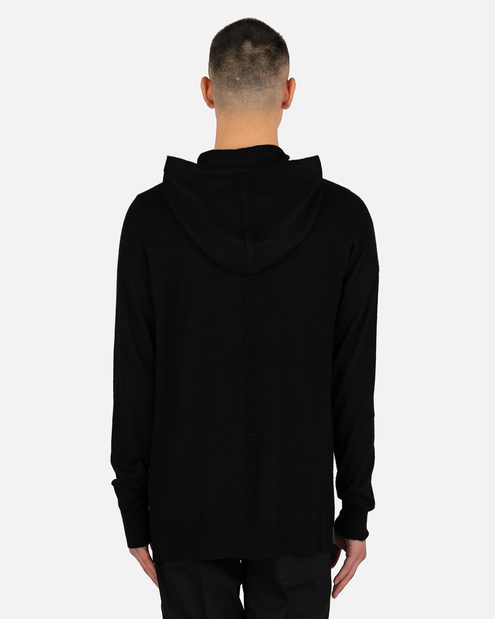 Zipped Hoodie In Black Rick owens оригінал – Купити в Україні – детальний вид