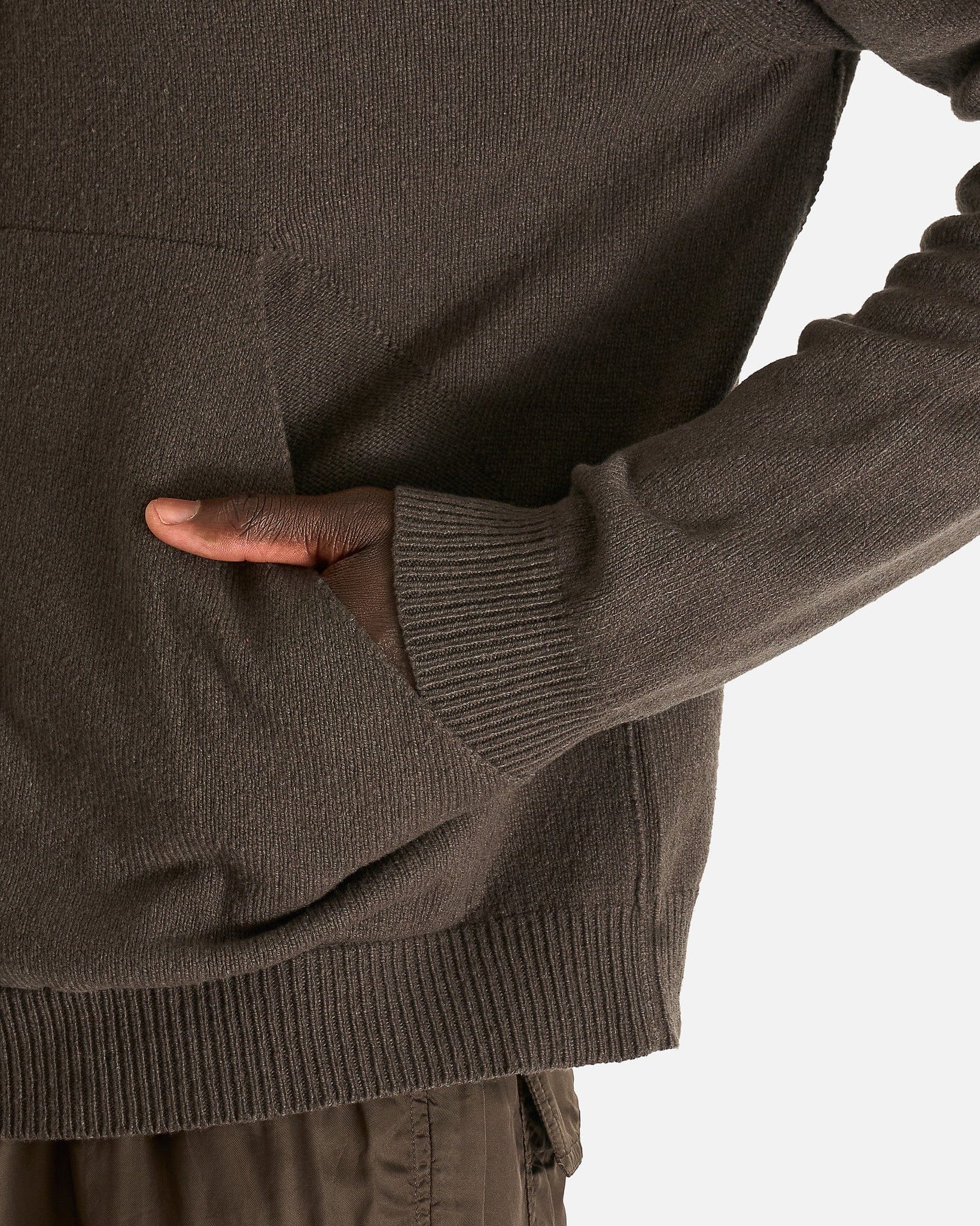 Zipped Hoodie In Darkdust Rick owens оригінал – Купити в Україні – збільшений вид